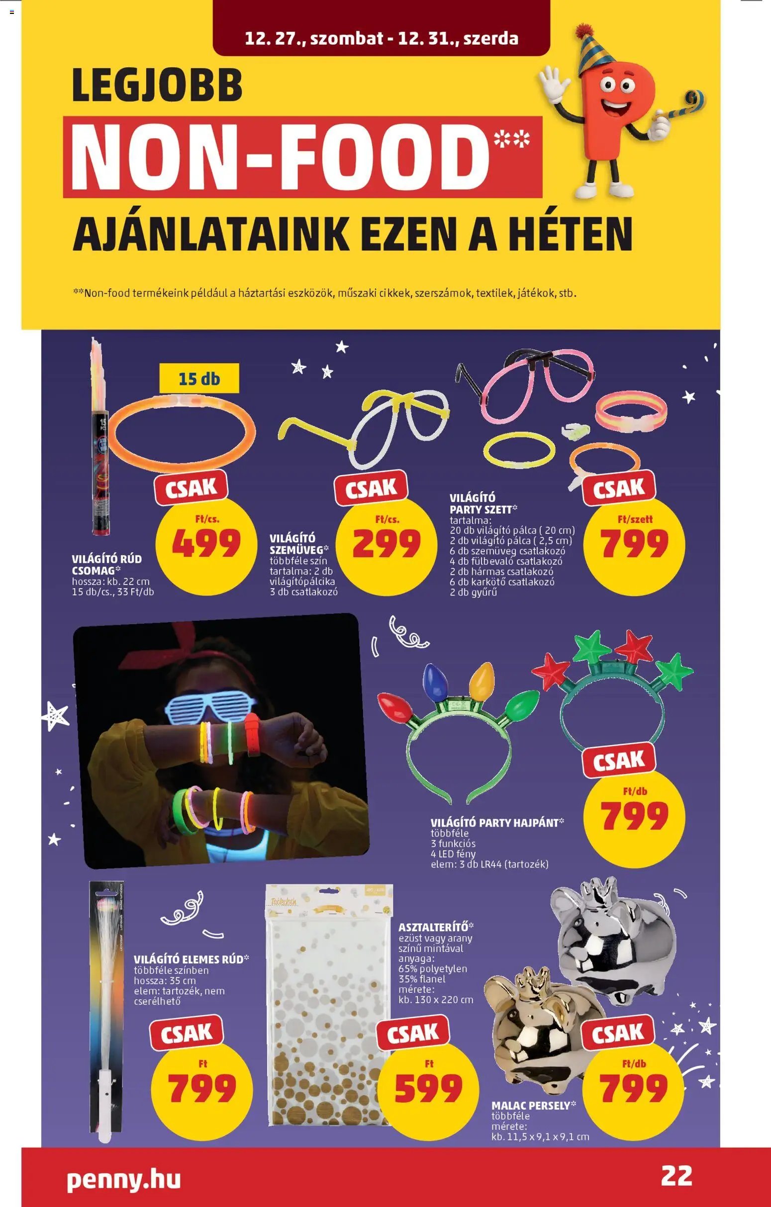 PENNY újság 2025.12.27. Akciós újság PENNY (2025-12-27 - 2025-12-31)