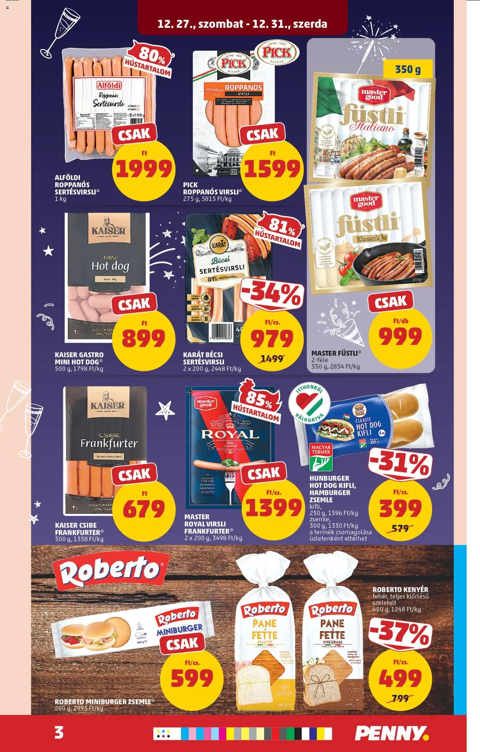 PENNY újság 2025.12.27. Akciós újság PENNY (2025-12-27 - 2025-12-31)