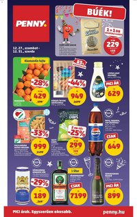 PENNY újság 2025.12.27. Akciós újság PENNY (2025-12-27 - 2025-12-31)