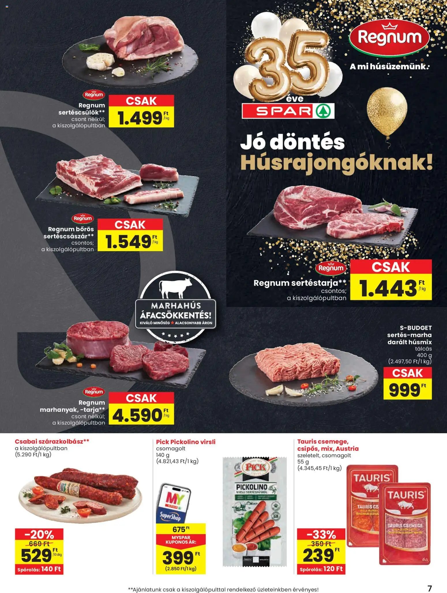 Spar újság 2026.03.05. Spar akciós újság (2026-03-05 - 2026-03-11)