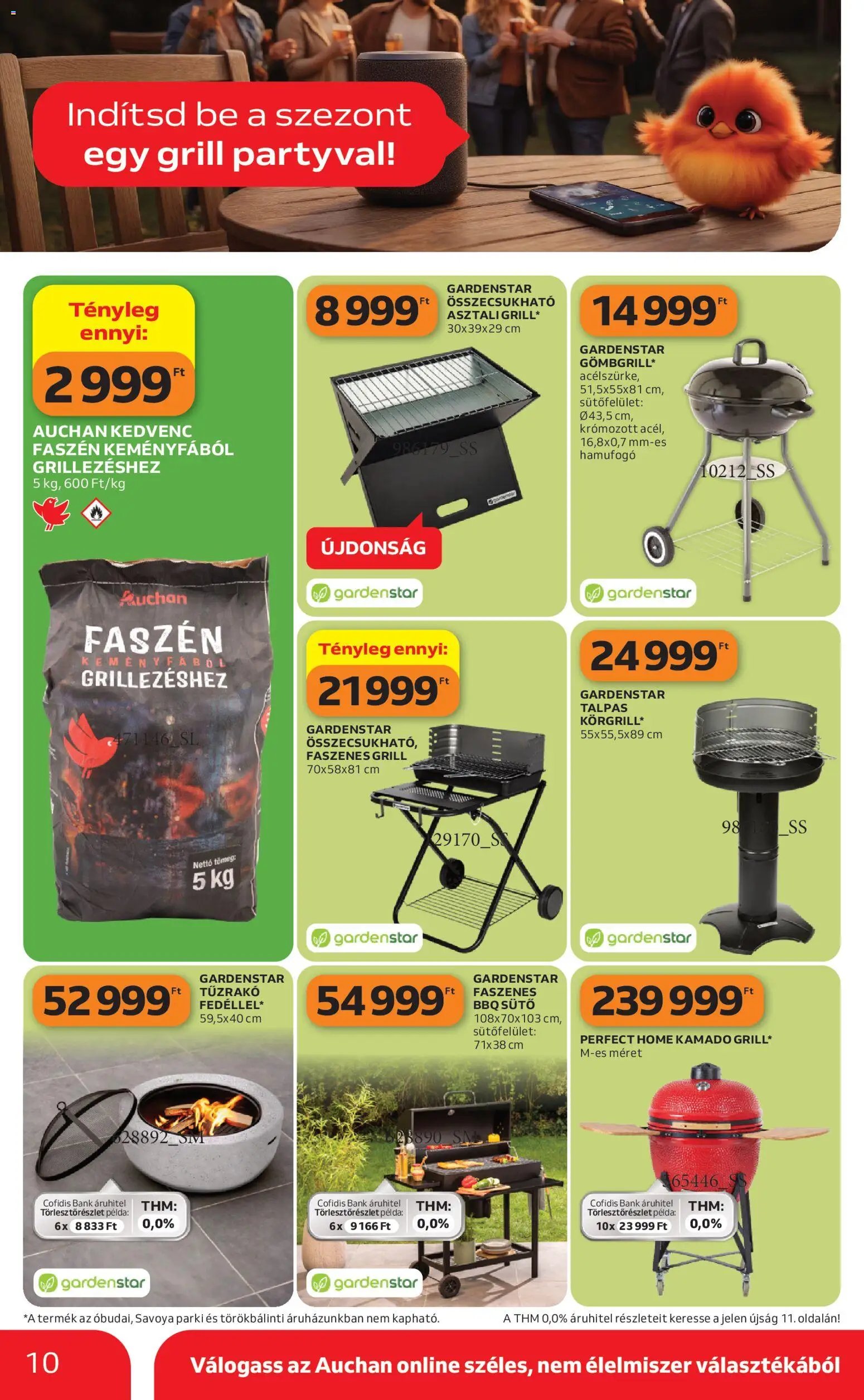 Auchan újság 2026.04.16. Auchan Kertészet és Szabadidő (2026-04-16 - 2026-05-14)