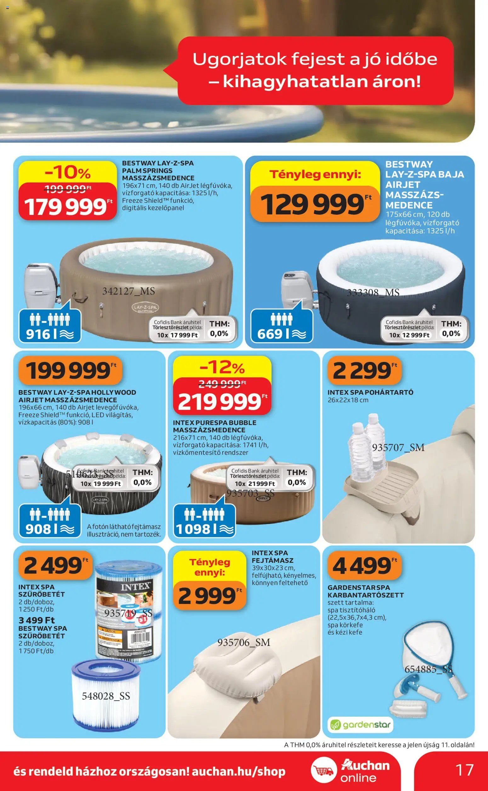 Auchan újság 2026.04.16. Auchan Kertészet és Szabadidő (2026-04-16 - 2026-05-14)