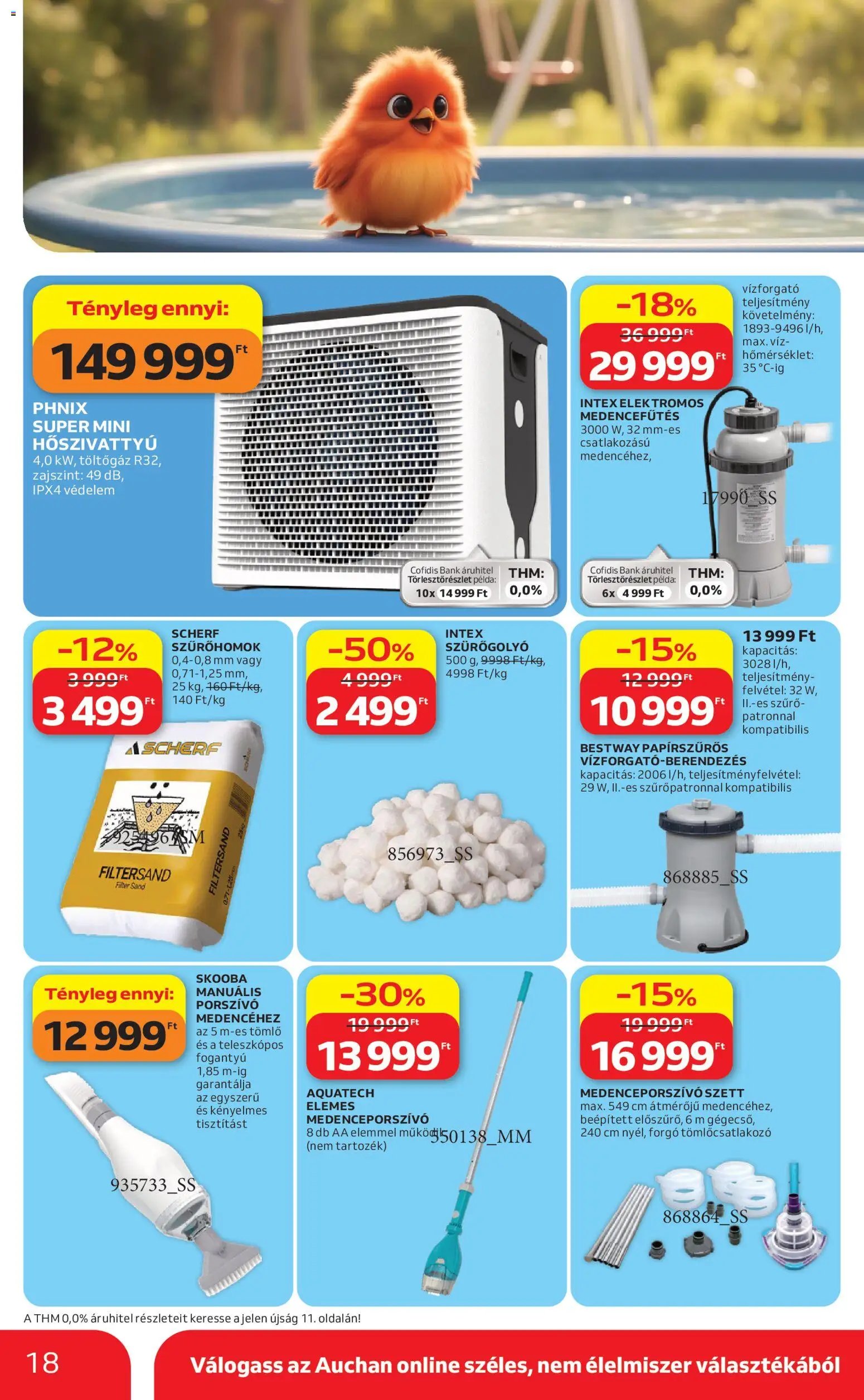 Auchan újság 2026.04.16. Auchan Kertészet és Szabadidő (2026-04-16 - 2026-05-14)