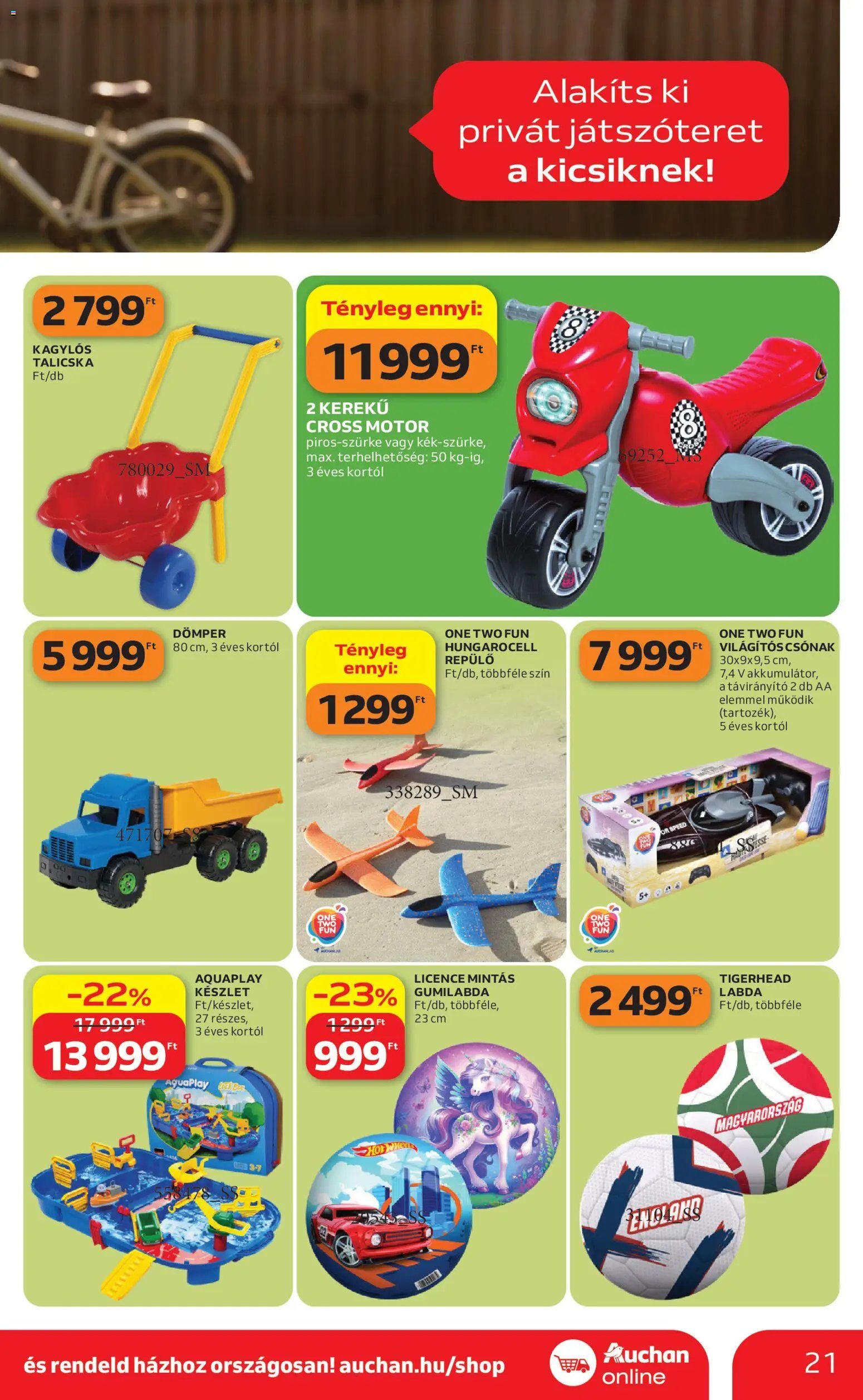 Auchan újság 2026.04.16. Auchan Kertészet és Szabadidő (2026-04-16 - 2026-05-14)