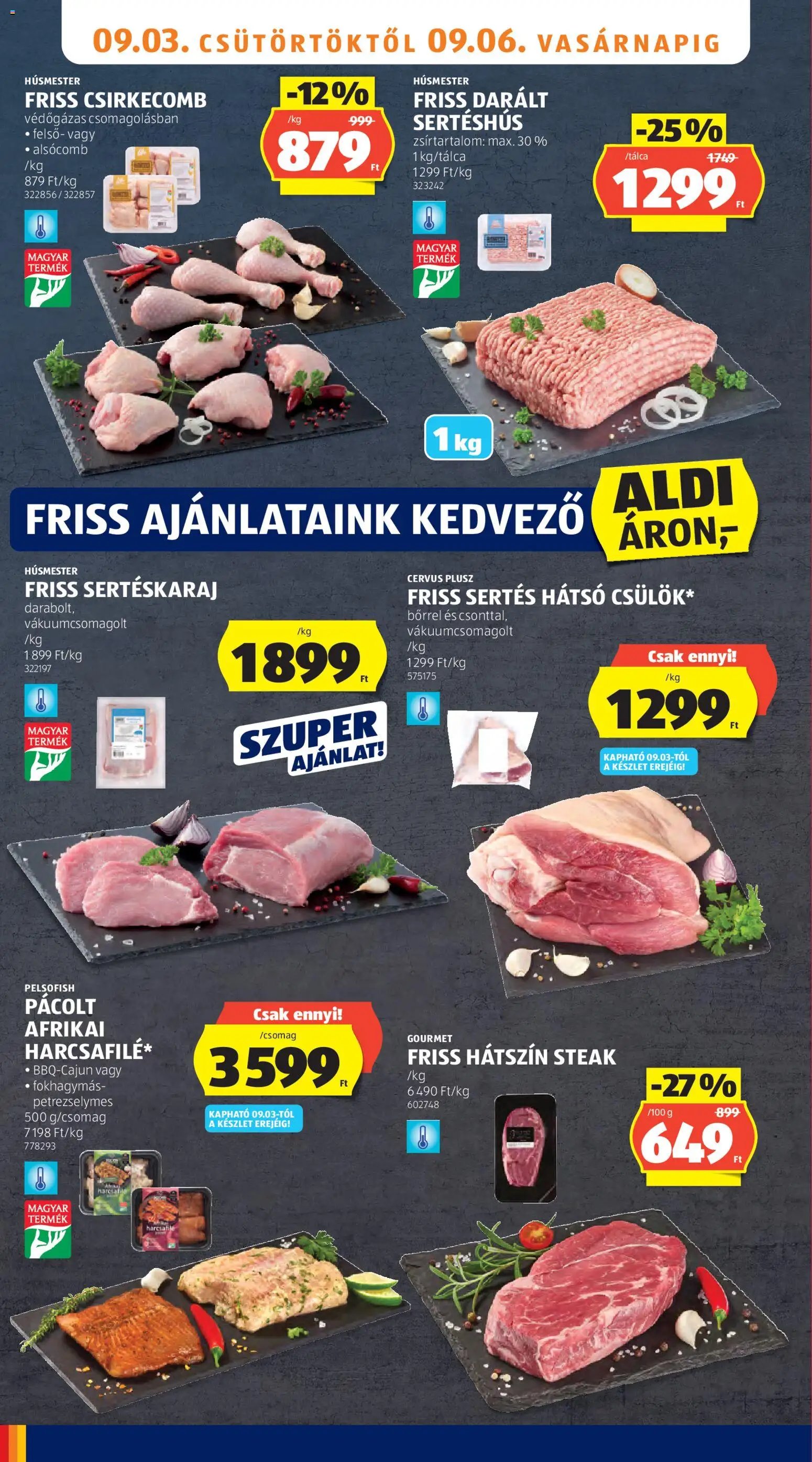 Aldi újság 2026.09.03. Aldi akciós újság