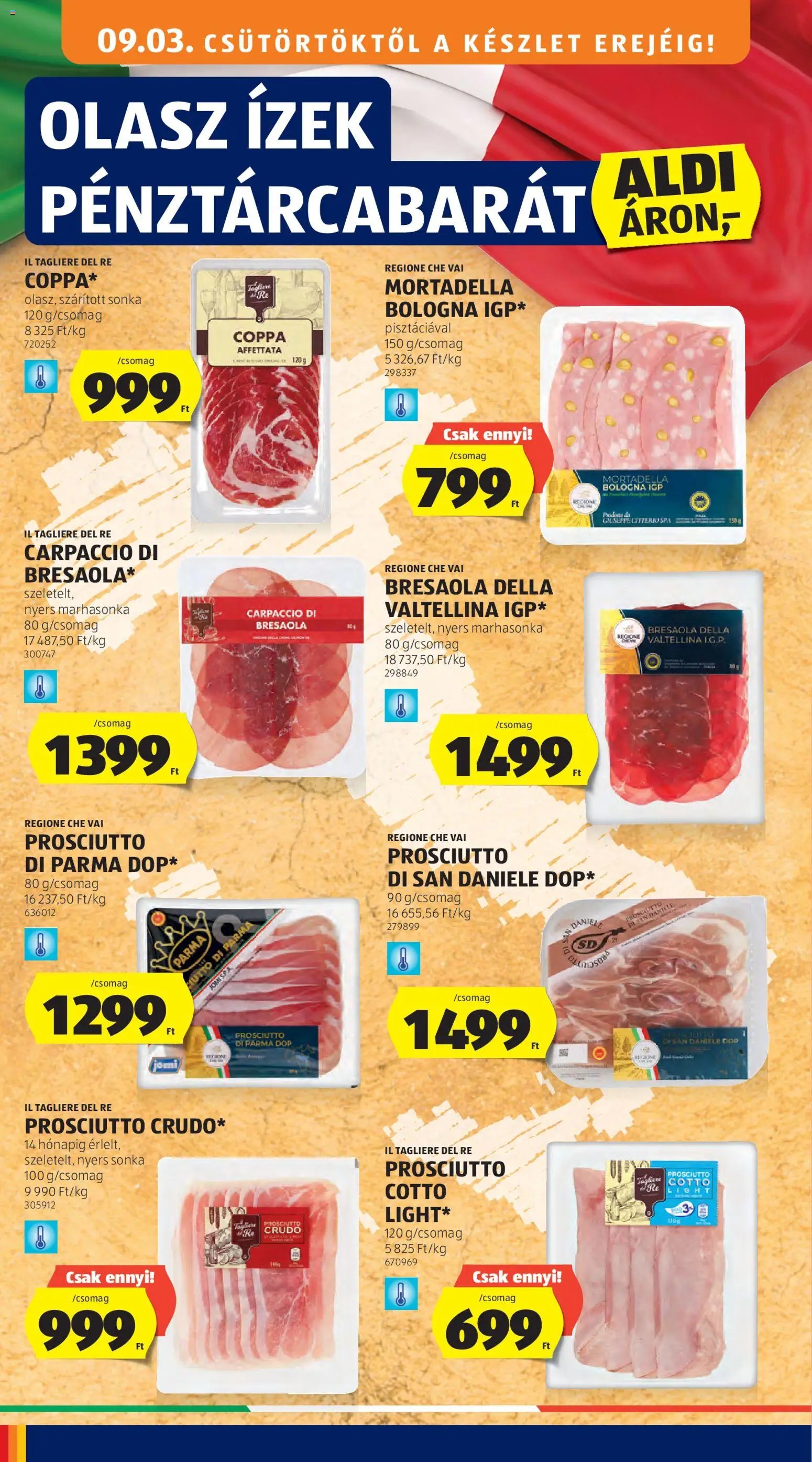 Aldi újság 2026.09.03. Aldi akciós újság