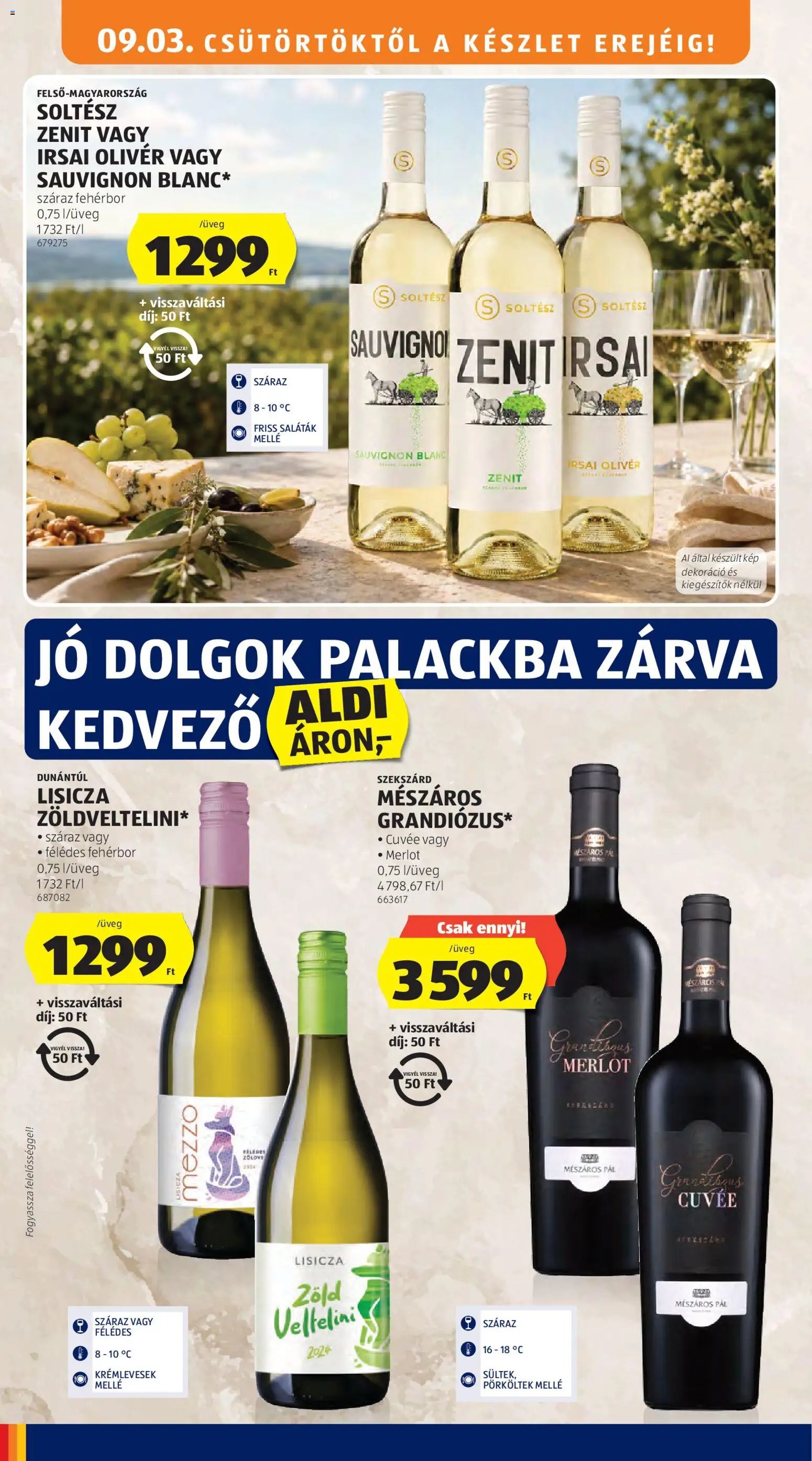 Aldi újság 2026.09.03. Aldi akciós újság
