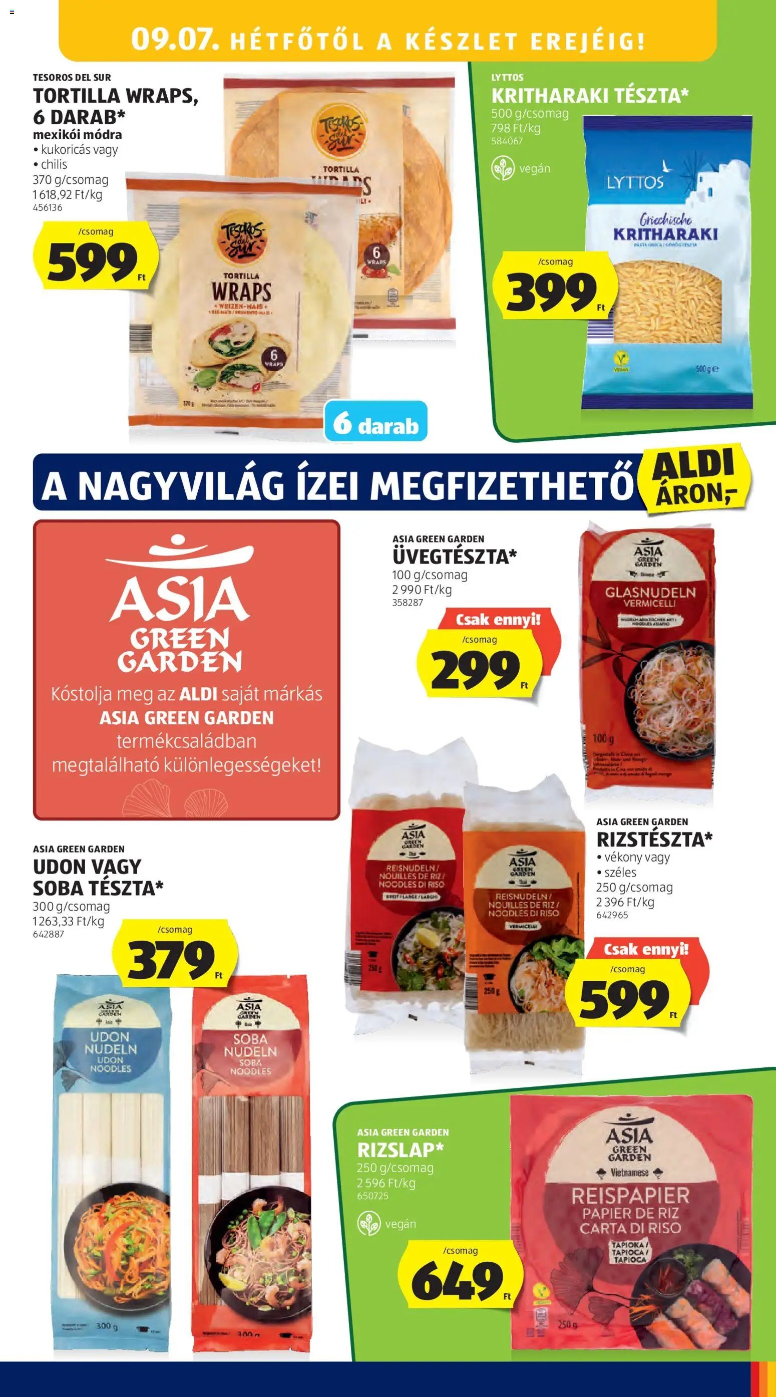 Aldi újság 2026.09.03. Aldi akciós újság