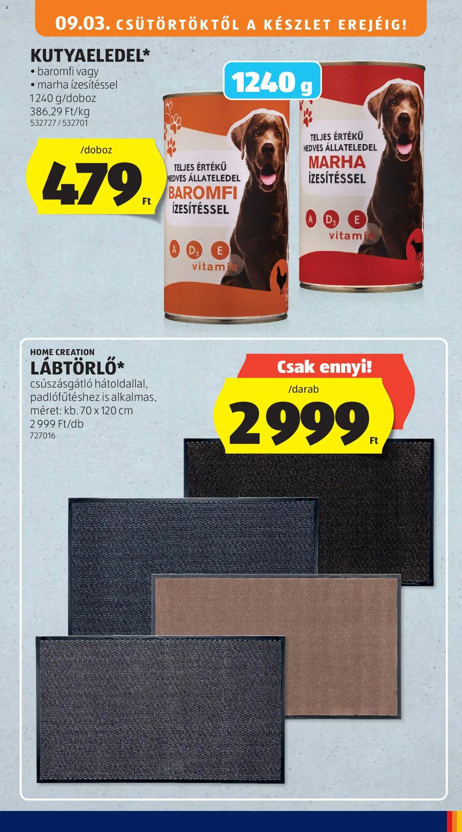 Aldi újság 2026.09.03. Aldi akciós újság