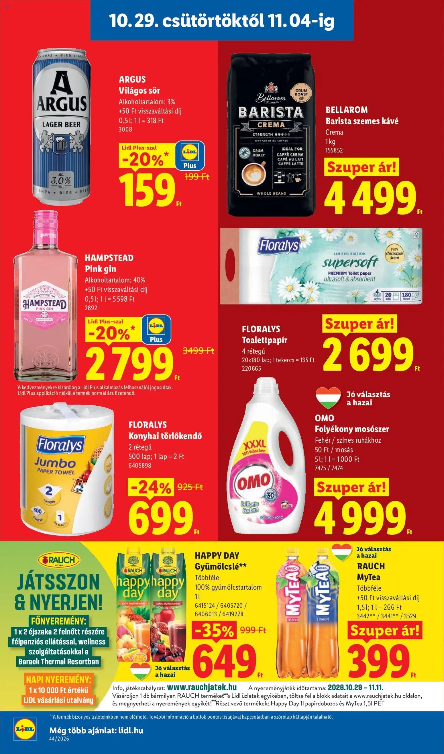 Lidl akciós újság 2026.10.29. - lapozható formában szórólap ✳️