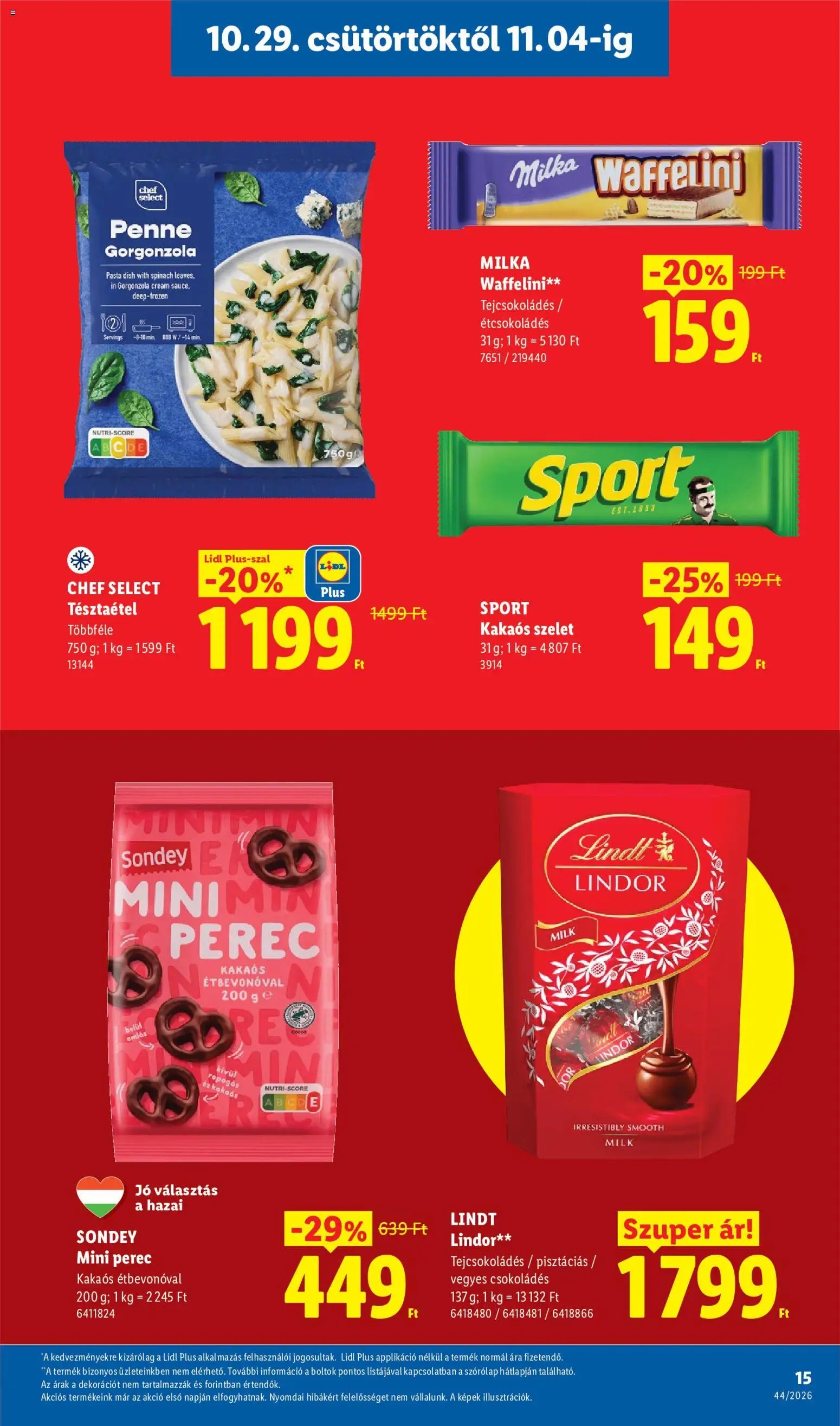 Lidl akciós újság 2026.10.29. - lapozható formában szórólap ✳️