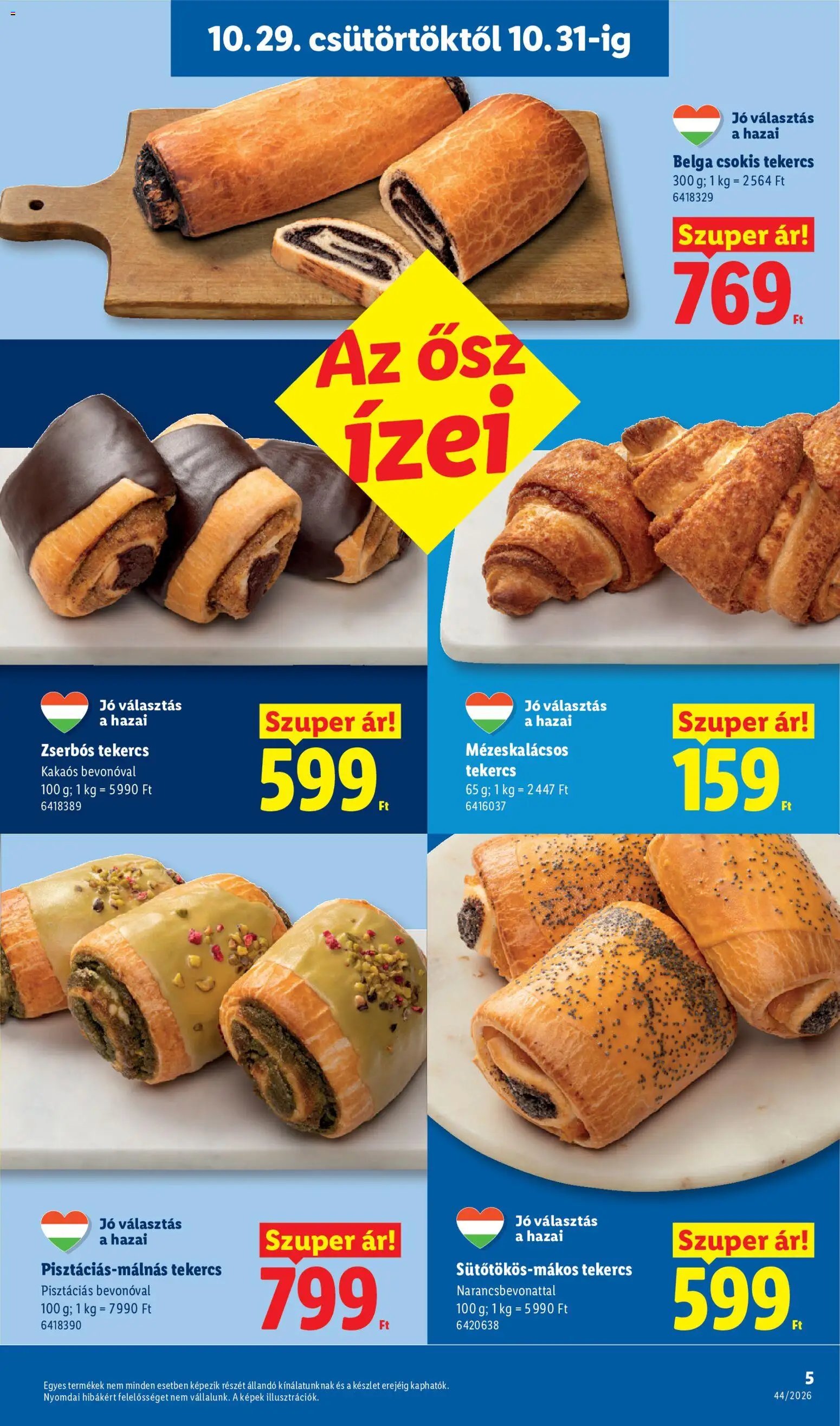 Lidl akciós újság 2026.10.29. - lapozható formában szórólap ✳️