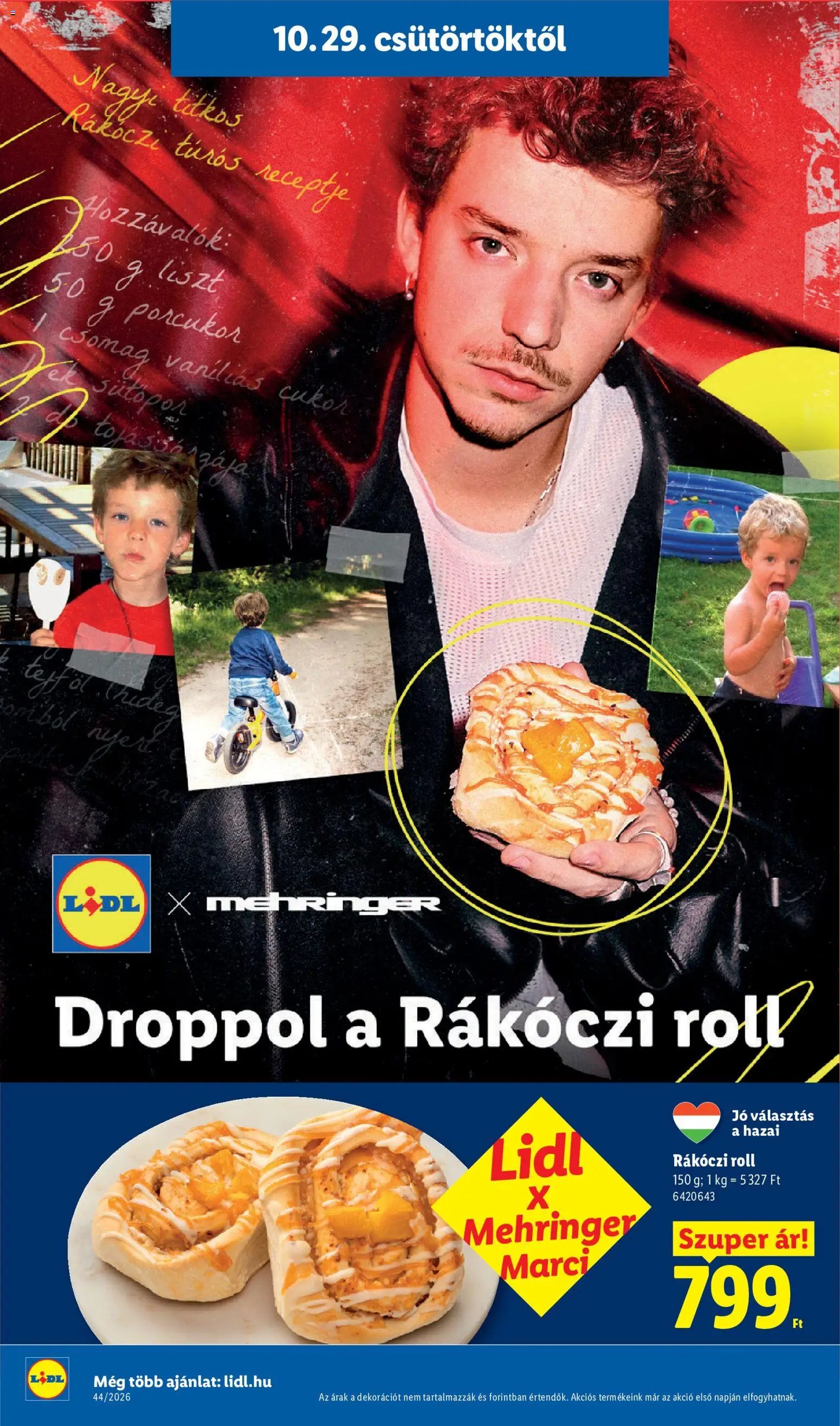 Lidl akciós újság 2026.10.29. - lapozható formában szórólap ✳️