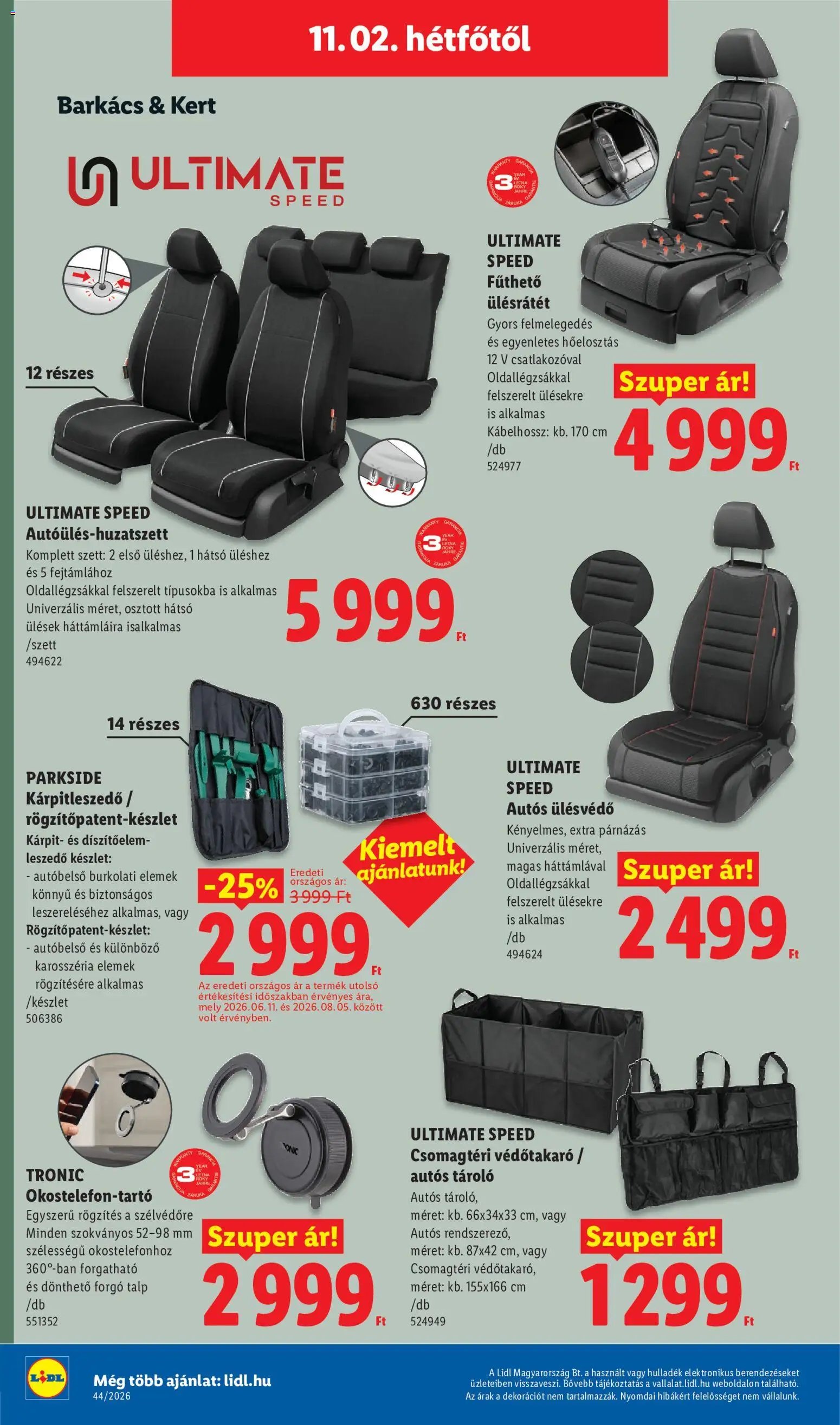 Lidl akciós újság 2026.10.29. - lapozható formában szórólap ✳️