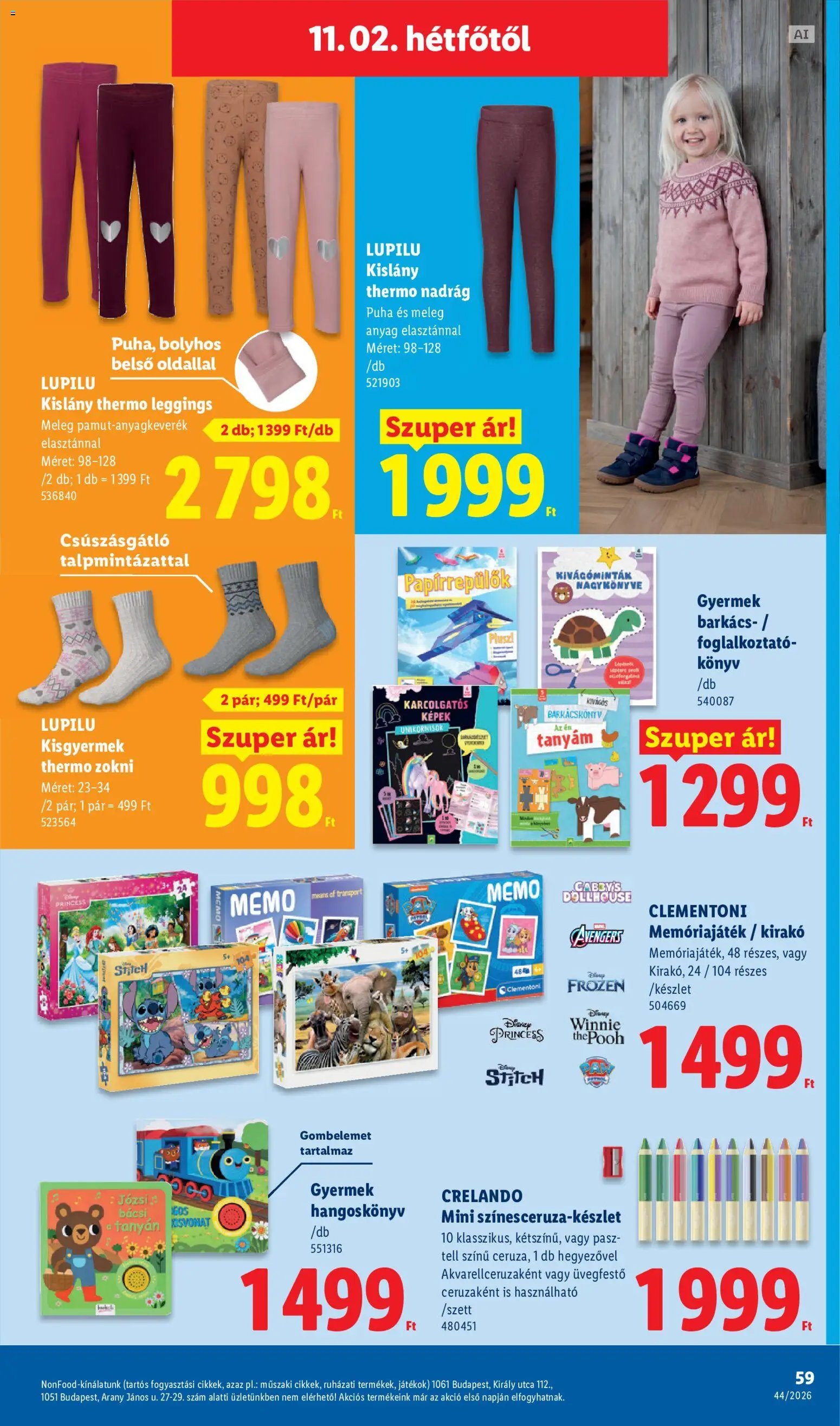 Lidl akciós újság 2026.10.29. - lapozható formában szórólap ✳️