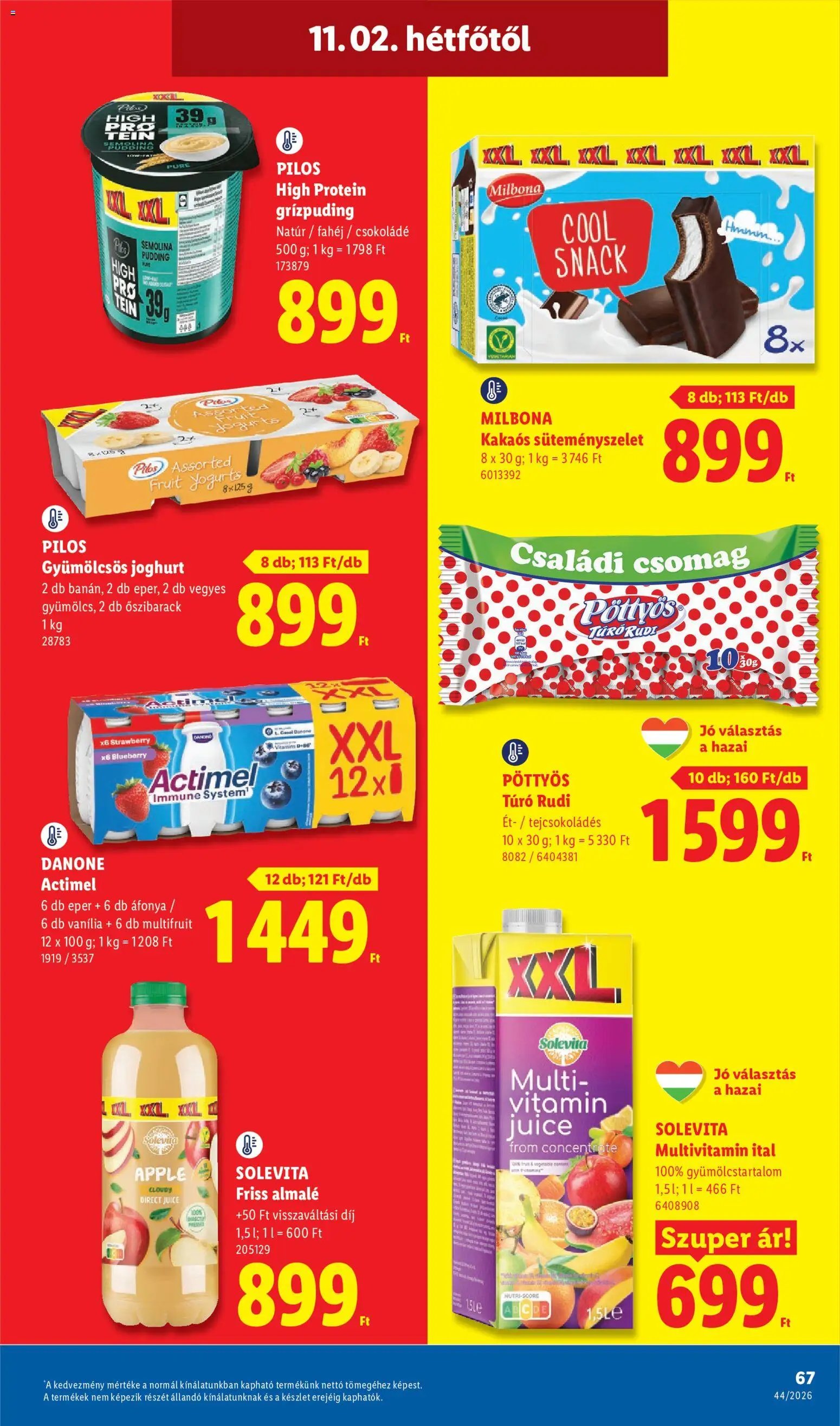 Lidl akciós újság 2026.10.29. - lapozható formában szórólap ✳️