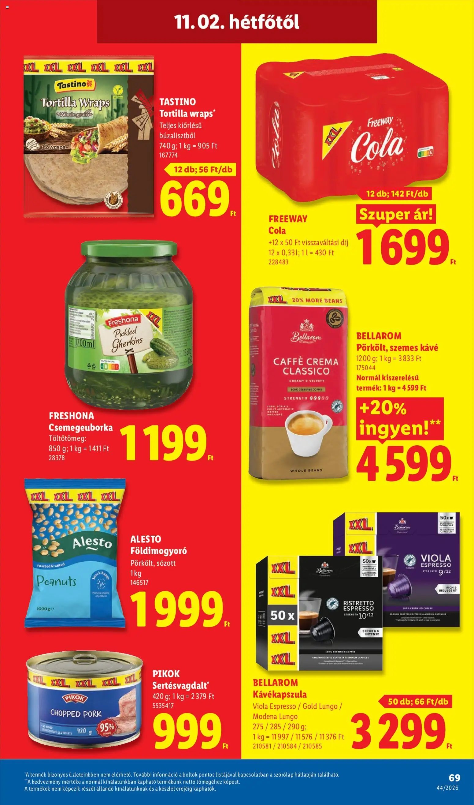 Lidl akciós újság 2026.10.29. - lapozható formában szórólap ✳️