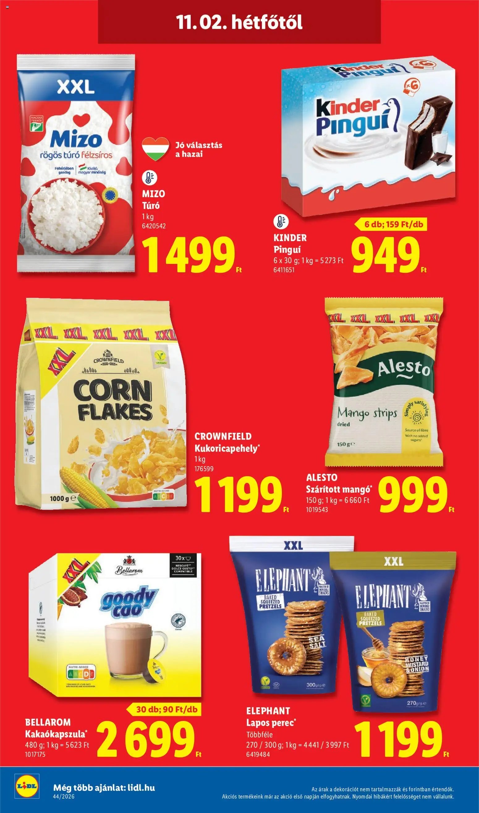 Lidl akciós újság 2026.10.29. - lapozható formában szórólap ✳️