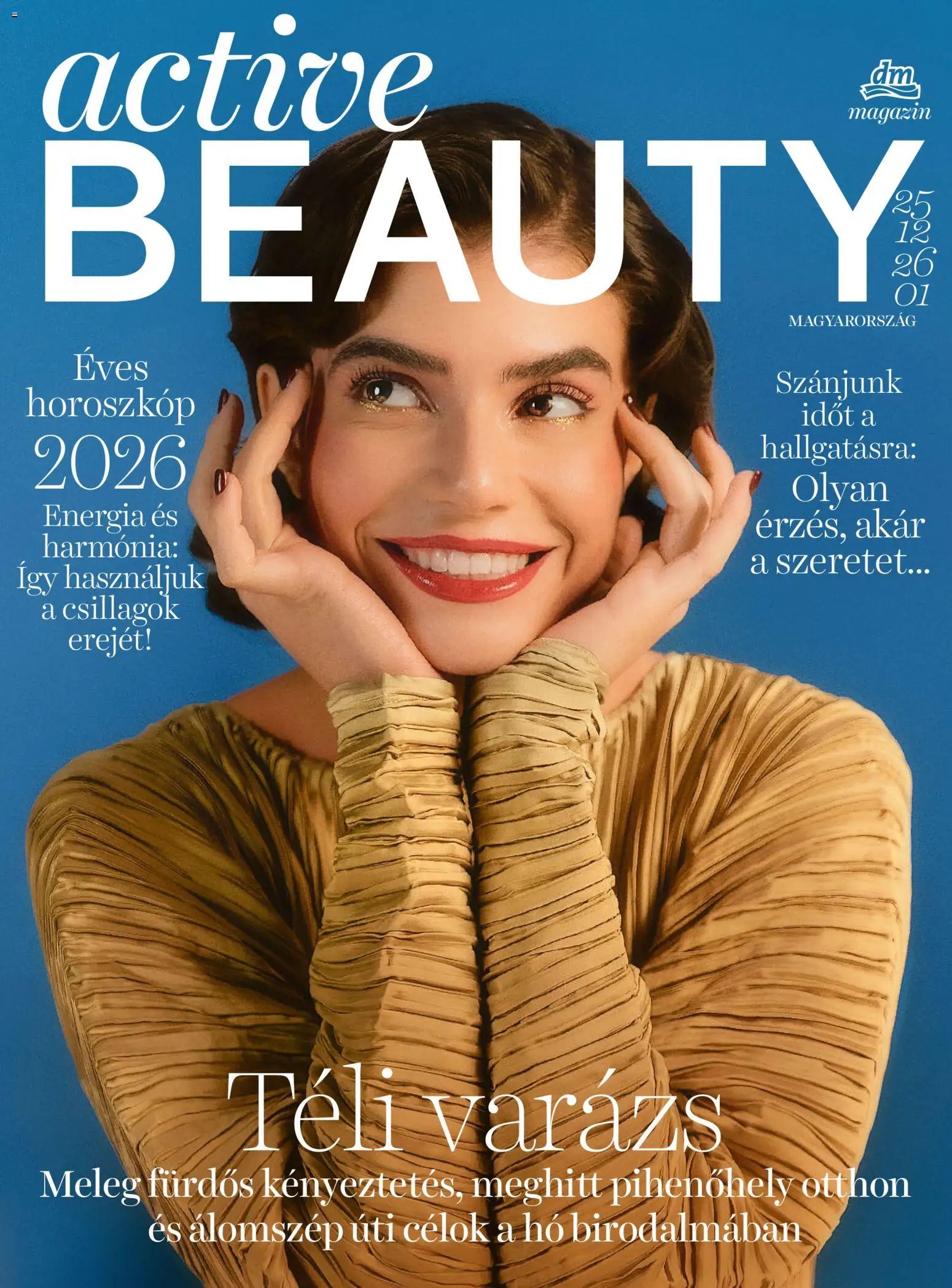 DM Drogerie Markt újság 2025.12.18. Active Beauty 2025/12-2026/01 (2025-12-18 - 2026-01-31)