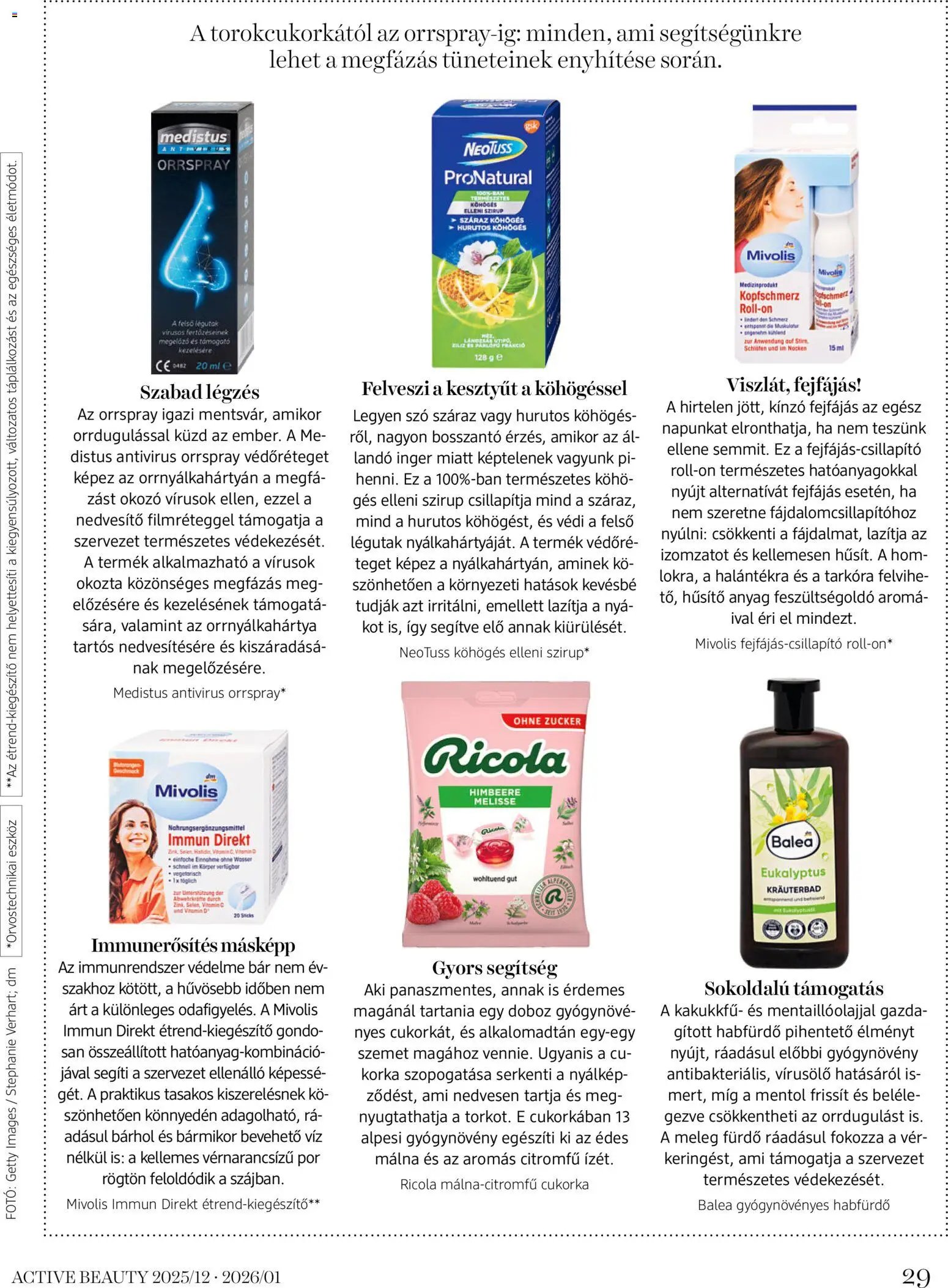 DM Drogerie Markt újság 2025.12.18. Active Beauty 2025/12-2026/01 (2025-12-18 - 2026-01-31)