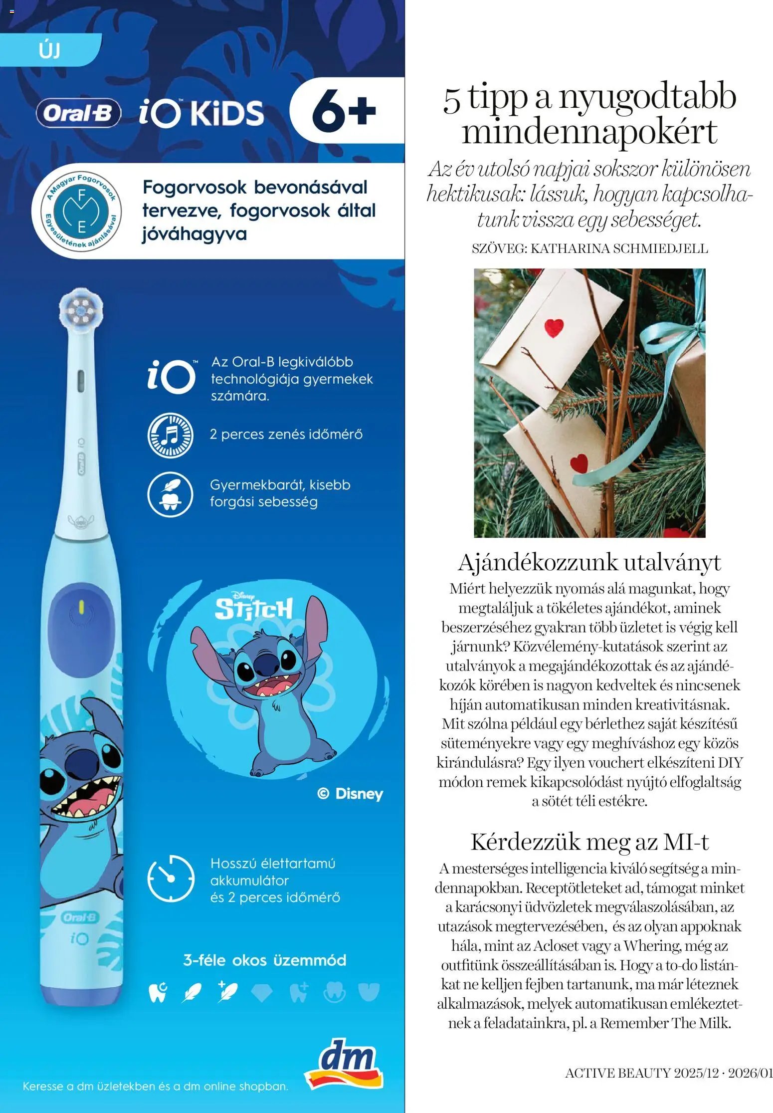 DM Drogerie Markt újság 2025.12.18. Active Beauty 2025/12-2026/01 (2025-12-18 - 2026-01-31)