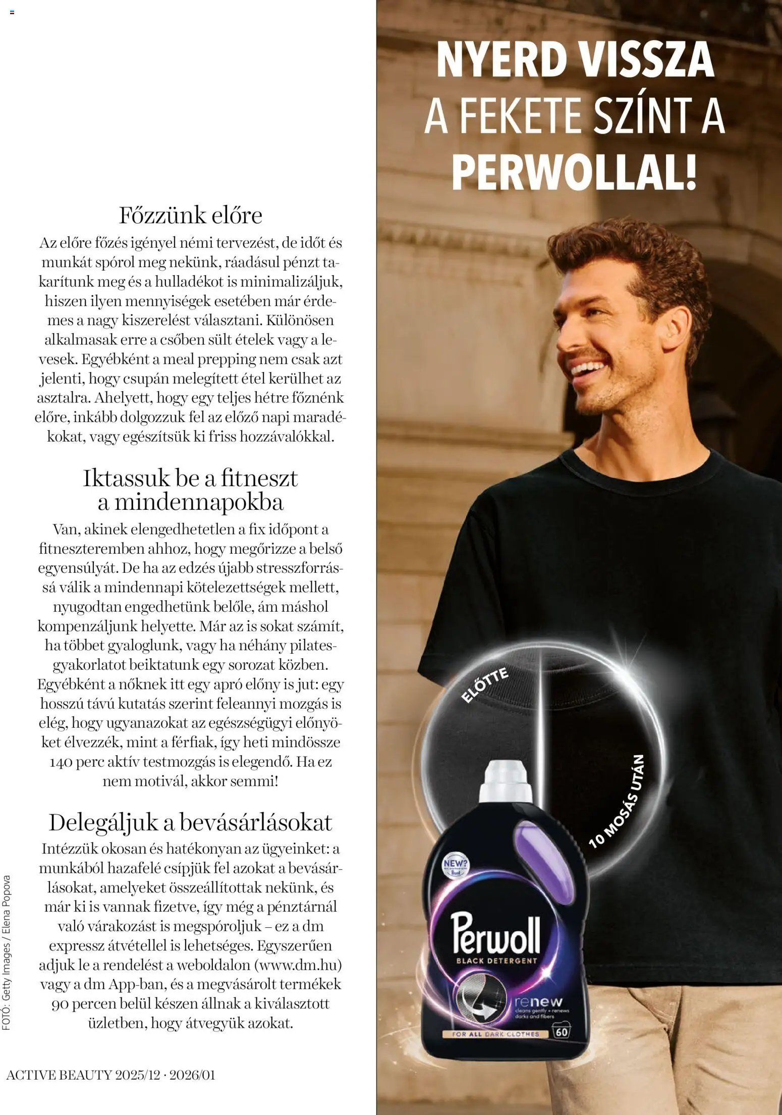 DM Drogerie Markt újság 2025.12.18. Active Beauty 2025/12-2026/01 (2025-12-18 - 2026-01-31)