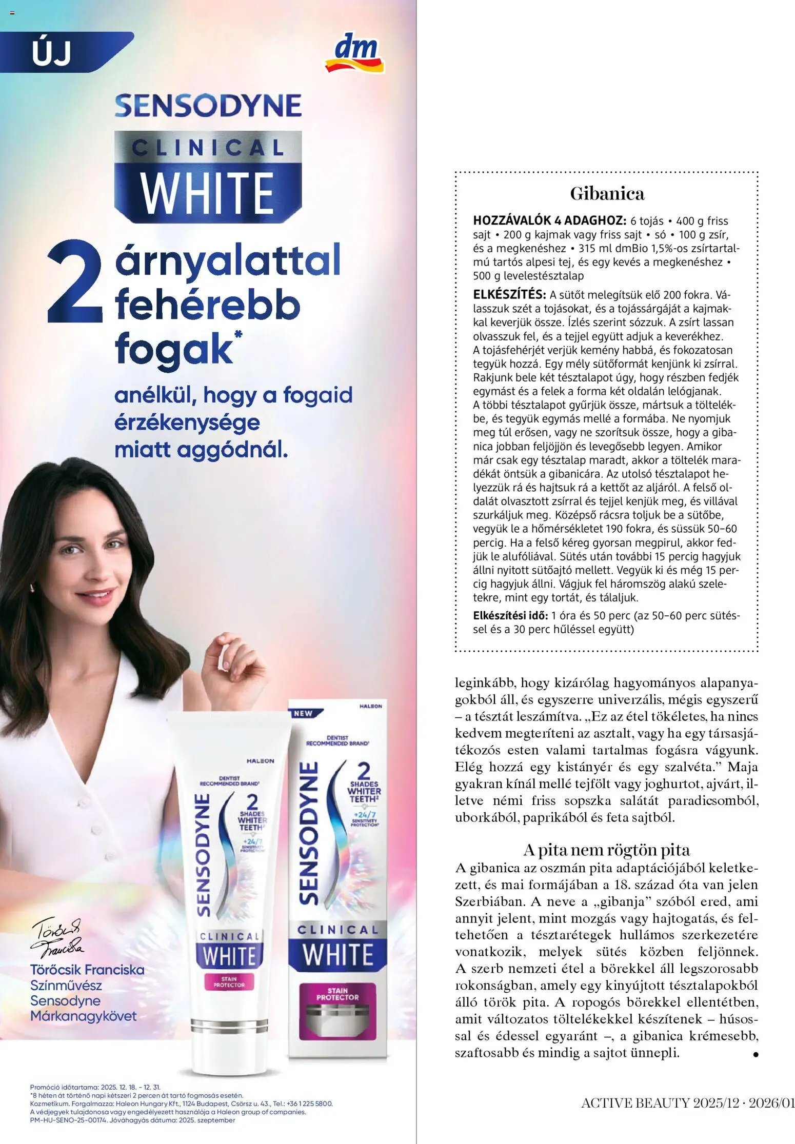 DM Drogerie Markt újság 2025.12.18. Active Beauty 2025/12-2026/01 (2025-12-18 - 2026-01-31)