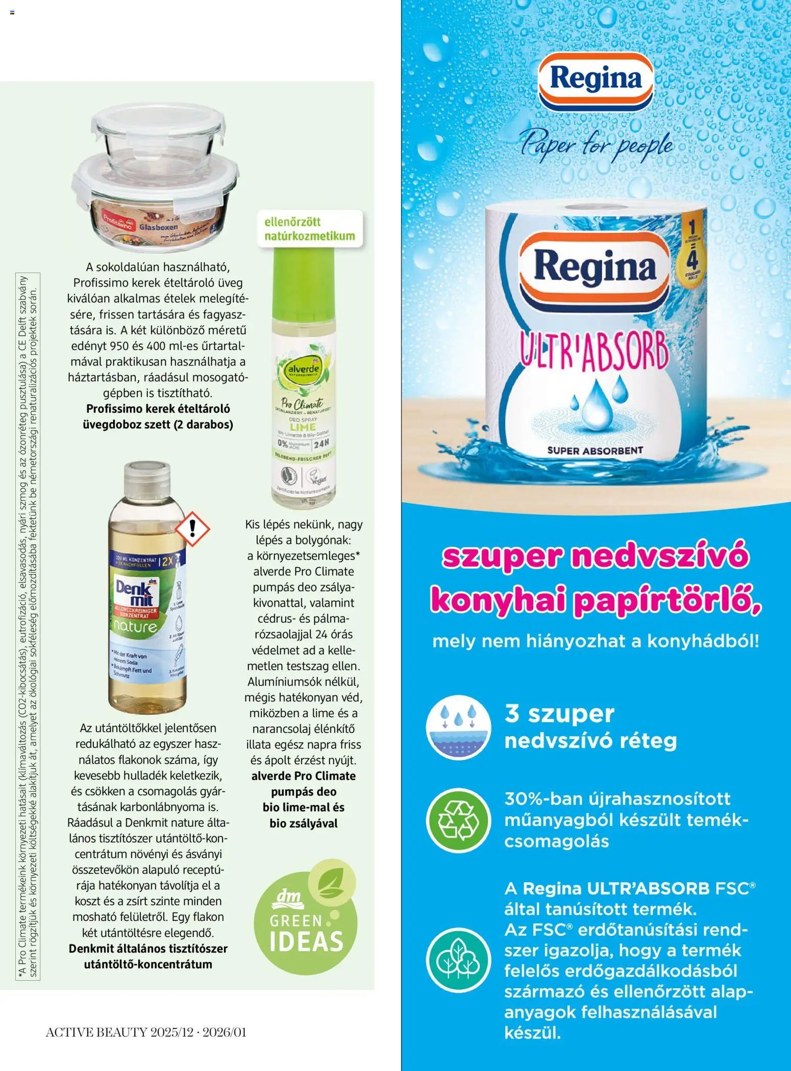 DM Drogerie Markt újság 2025.12.18. Active Beauty 2025/12-2026/01 (2025-12-18 - 2026-01-31)