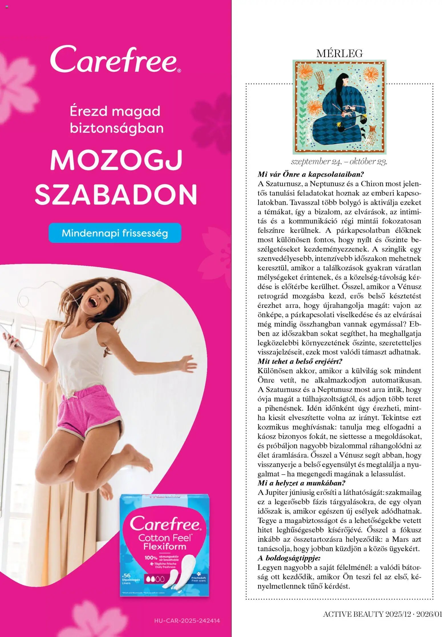 DM Drogerie Markt újság 2025.12.18. Active Beauty 2025/12-2026/01 (2025-12-18 - 2026-01-31)