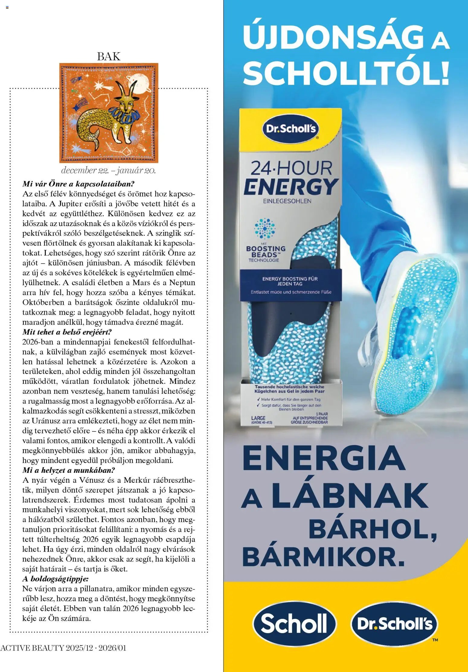 DM Drogerie Markt újság 2025.12.18. Active Beauty 2025/12-2026/01 (2025-12-18 - 2026-01-31)