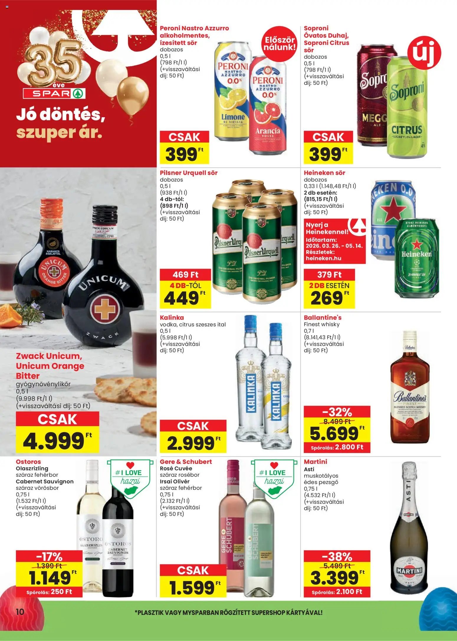 Spar újság 2026.03.31. Spar akciós újság (2026-03-31 - 2026-04-08)