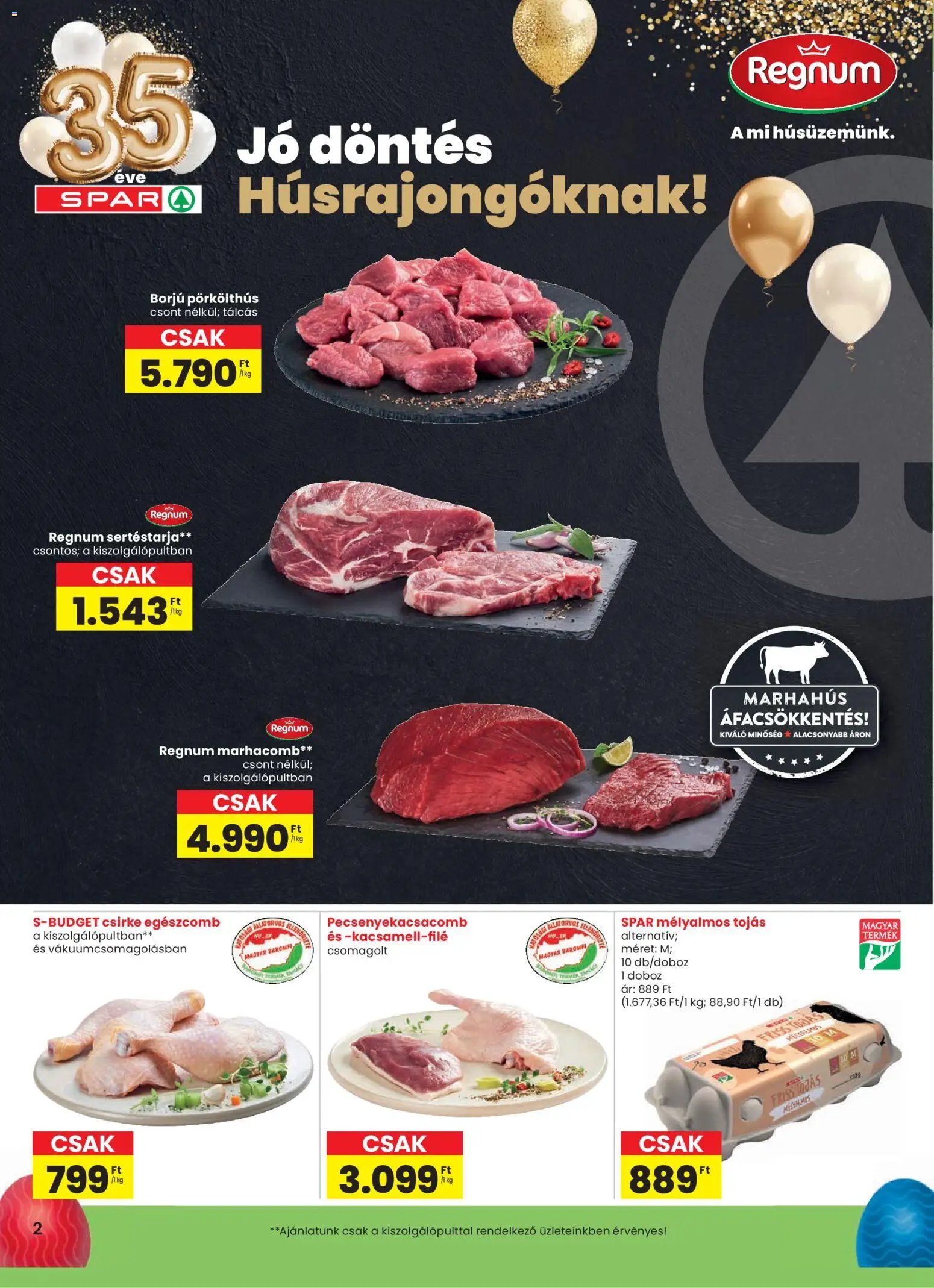 Spar újság 2026.03.31. Spar akciós újság (2026-03-31 - 2026-04-08)