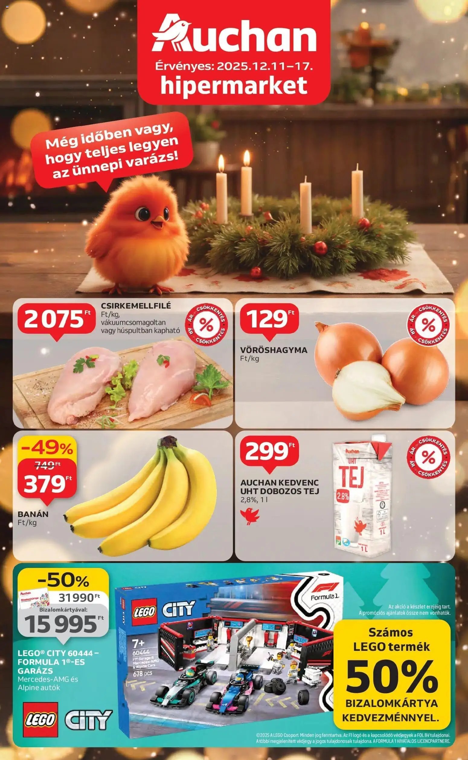 Auchan újság 2025.12.11. Szolnok Akciós újság Auchan (2025-12-11 - 2025-12-17)
