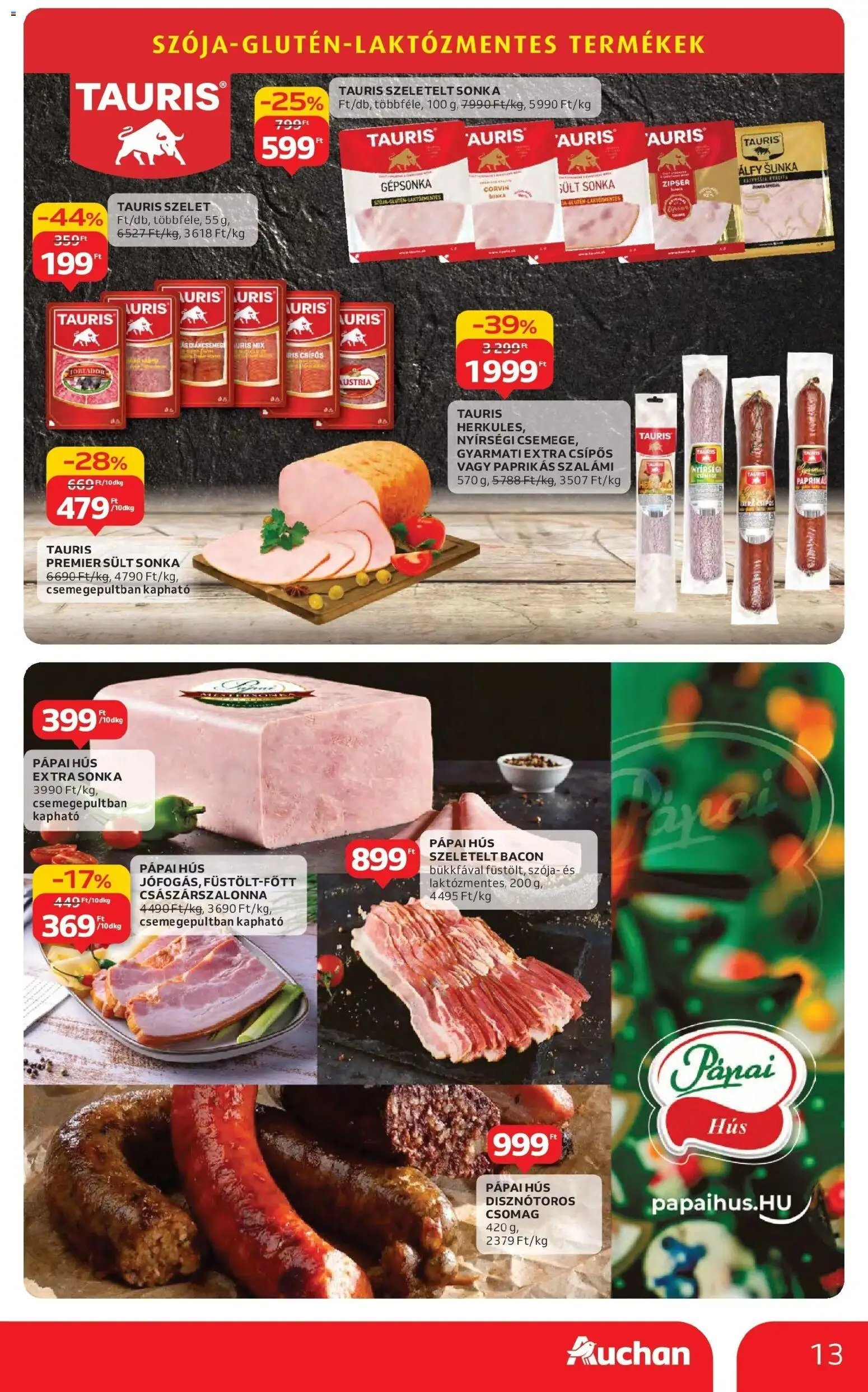 Auchan újság 2025.12.11. Szolnok Akciós újság Auchan (2025-12-11 - 2025-12-17)