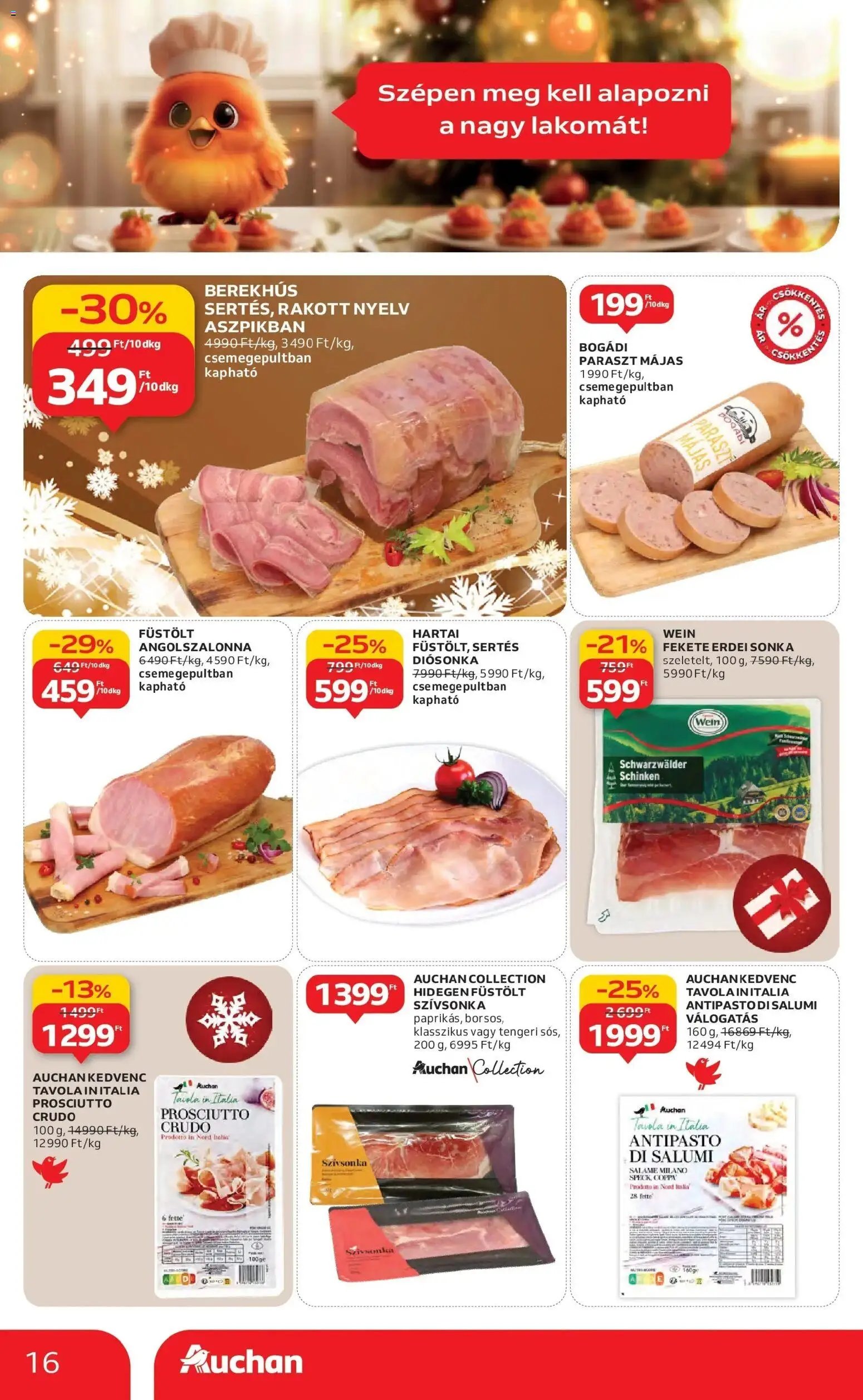 Auchan újság 2025.12.11. Szolnok Akciós újság Auchan (2025-12-11 - 2025-12-17)