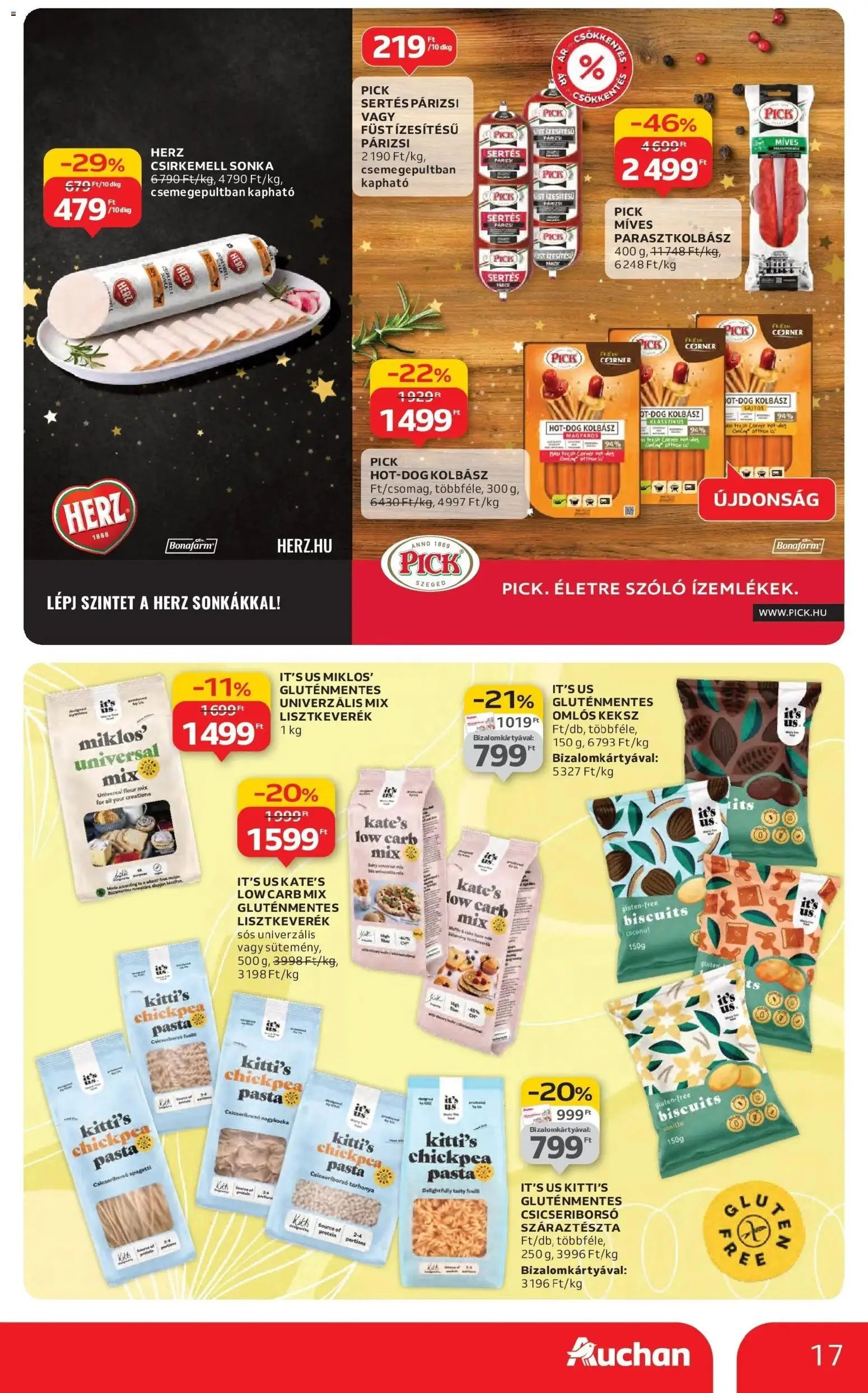 Auchan újság 2025.12.11. Szolnok Akciós újság Auchan (2025-12-11 - 2025-12-17)