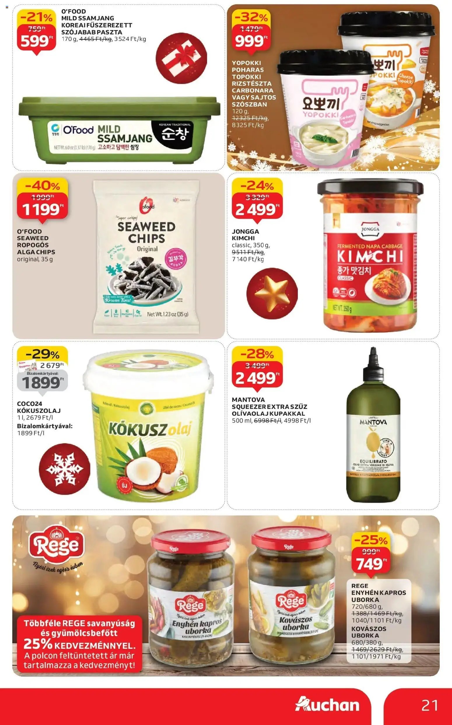 Auchan újság 2025.12.11. Szolnok Akciós újság Auchan (2025-12-11 - 2025-12-17)