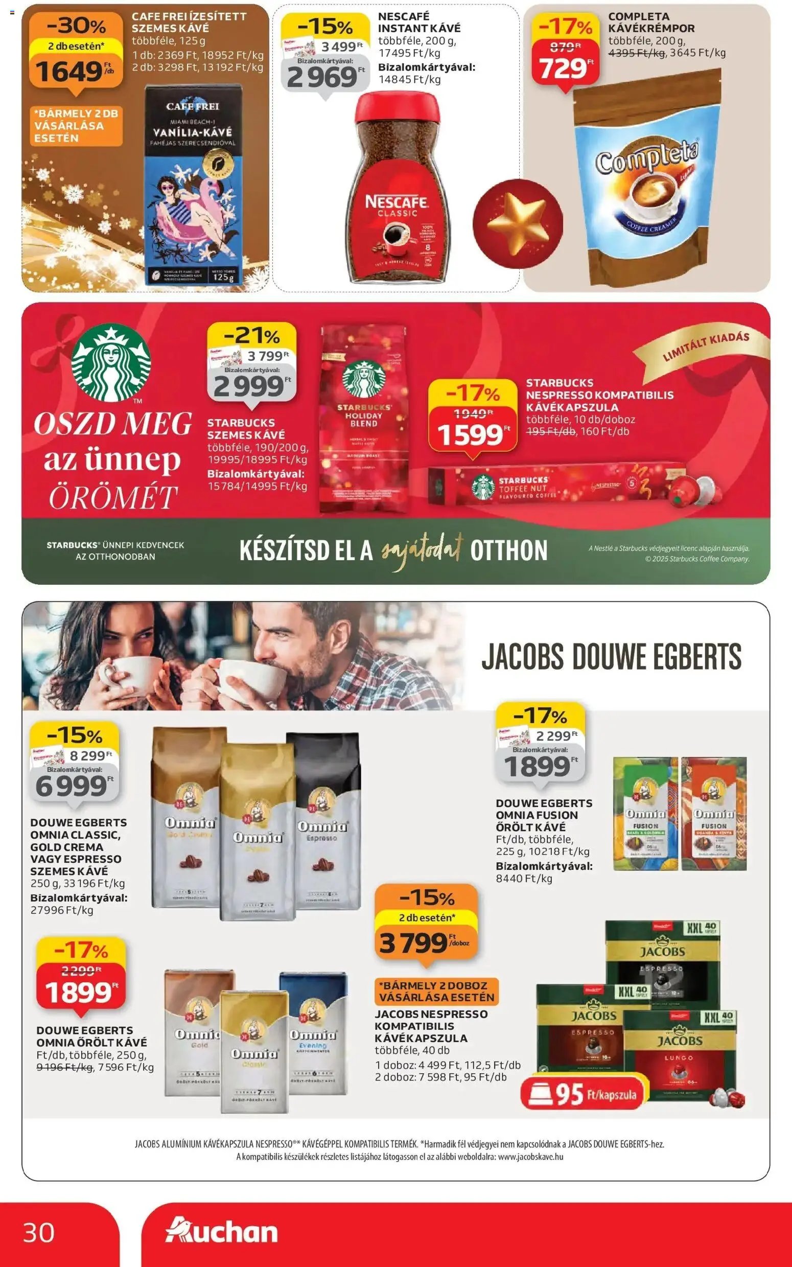 Auchan újság 2025.12.11. Szolnok Akciós újság Auchan (2025-12-11 - 2025-12-17)