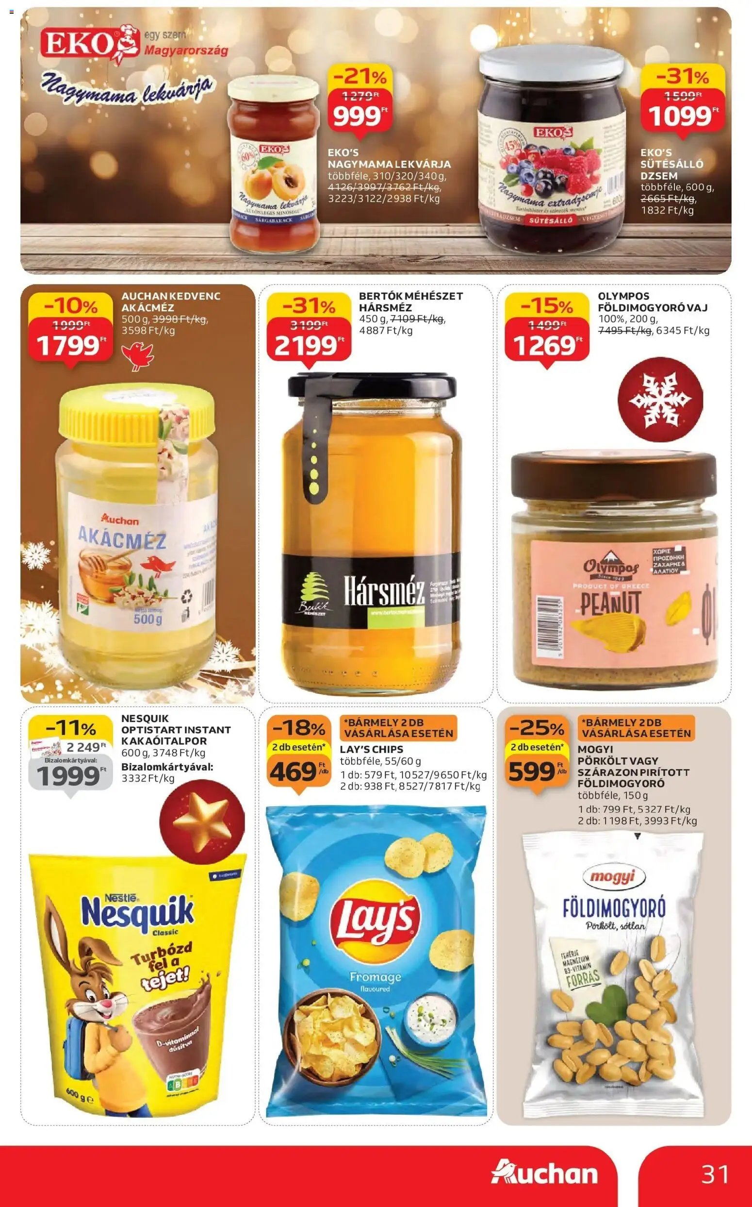 Auchan újság 2025.12.11. Szolnok Akciós újság Auchan (2025-12-11 - 2025-12-17)