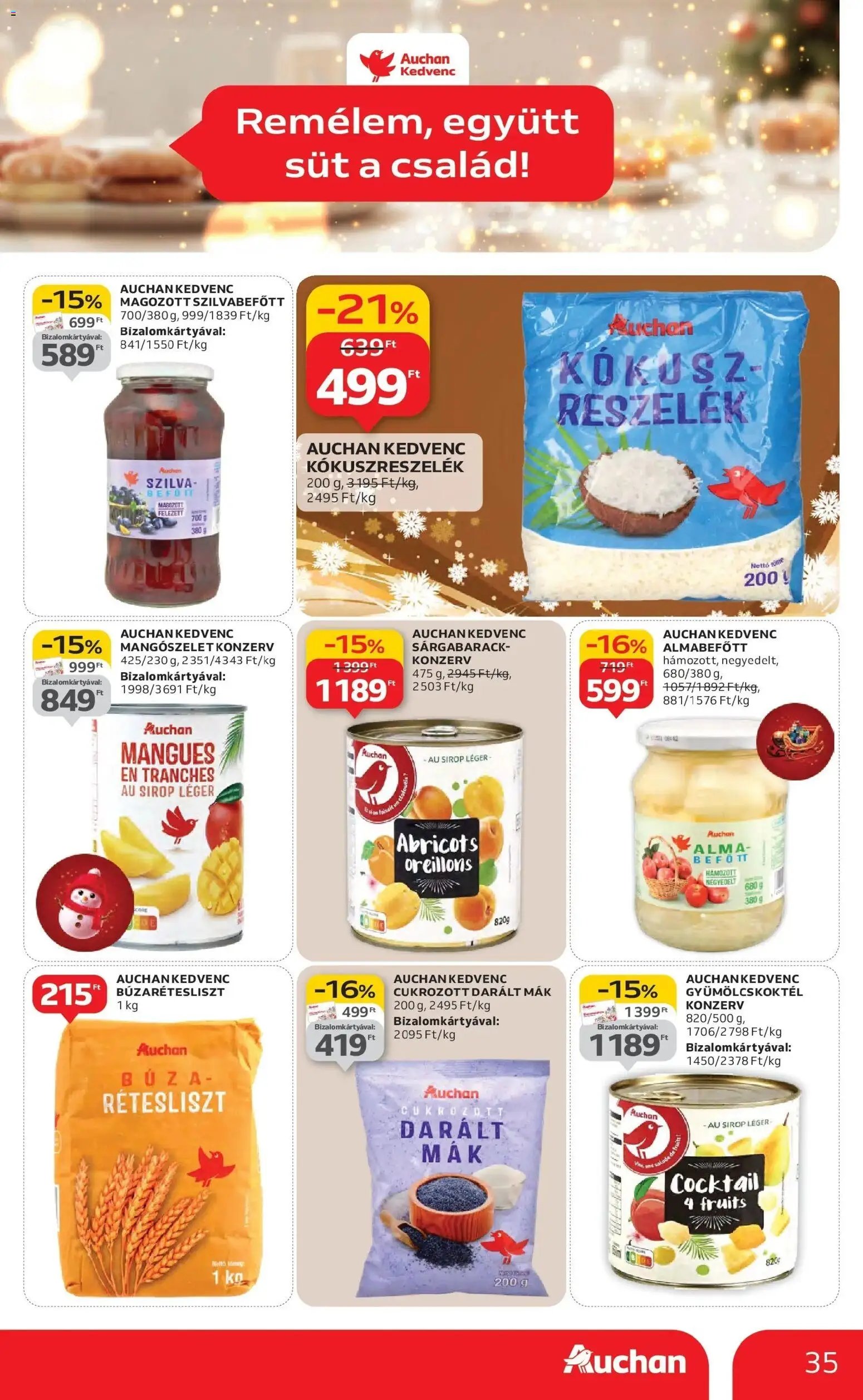 Auchan újság 2025.12.11. Szolnok Akciós újság Auchan (2025-12-11 - 2025-12-17)