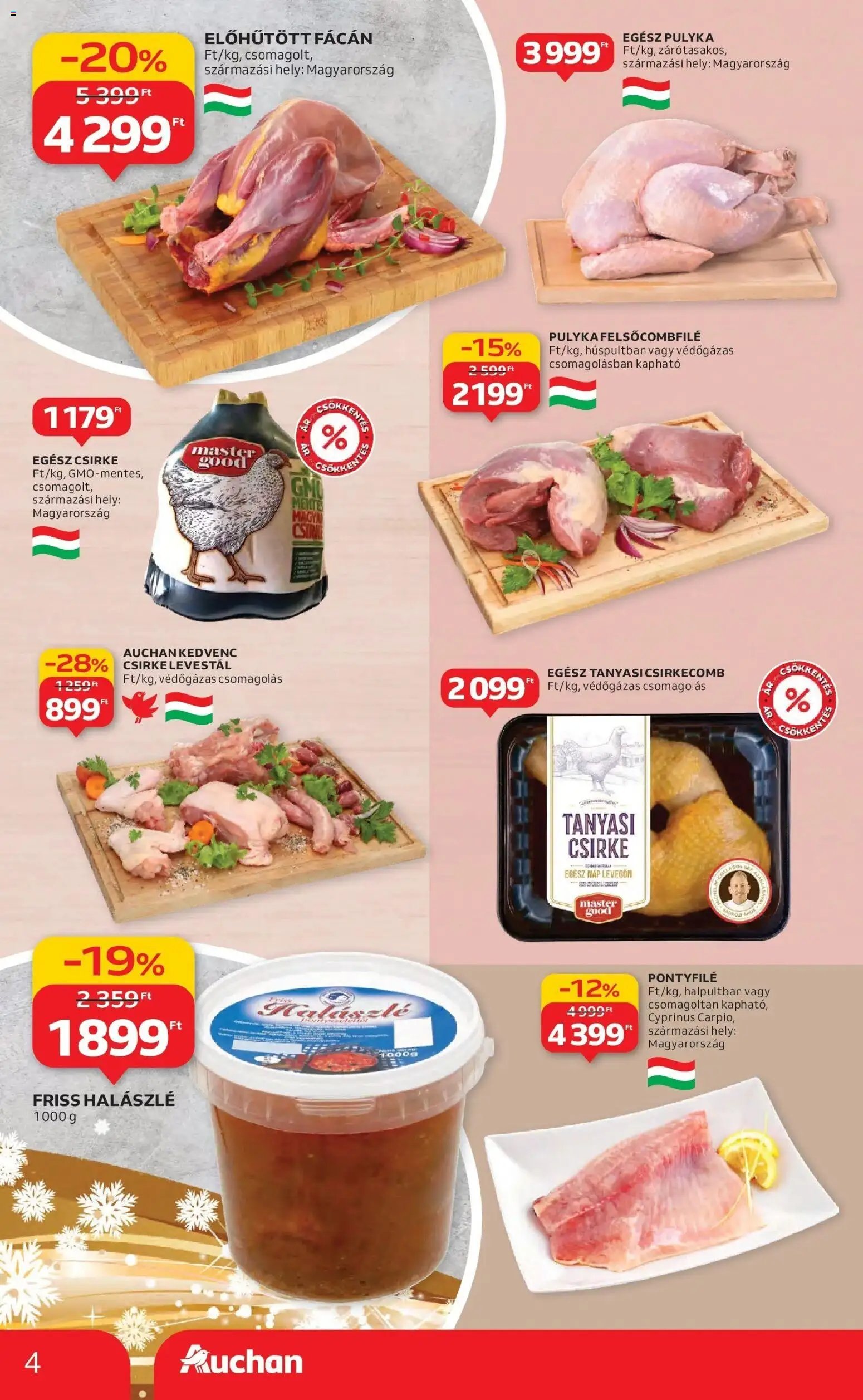 Auchan újság 2025.12.11. Szolnok Akciós újság Auchan (2025-12-11 - 2025-12-17)