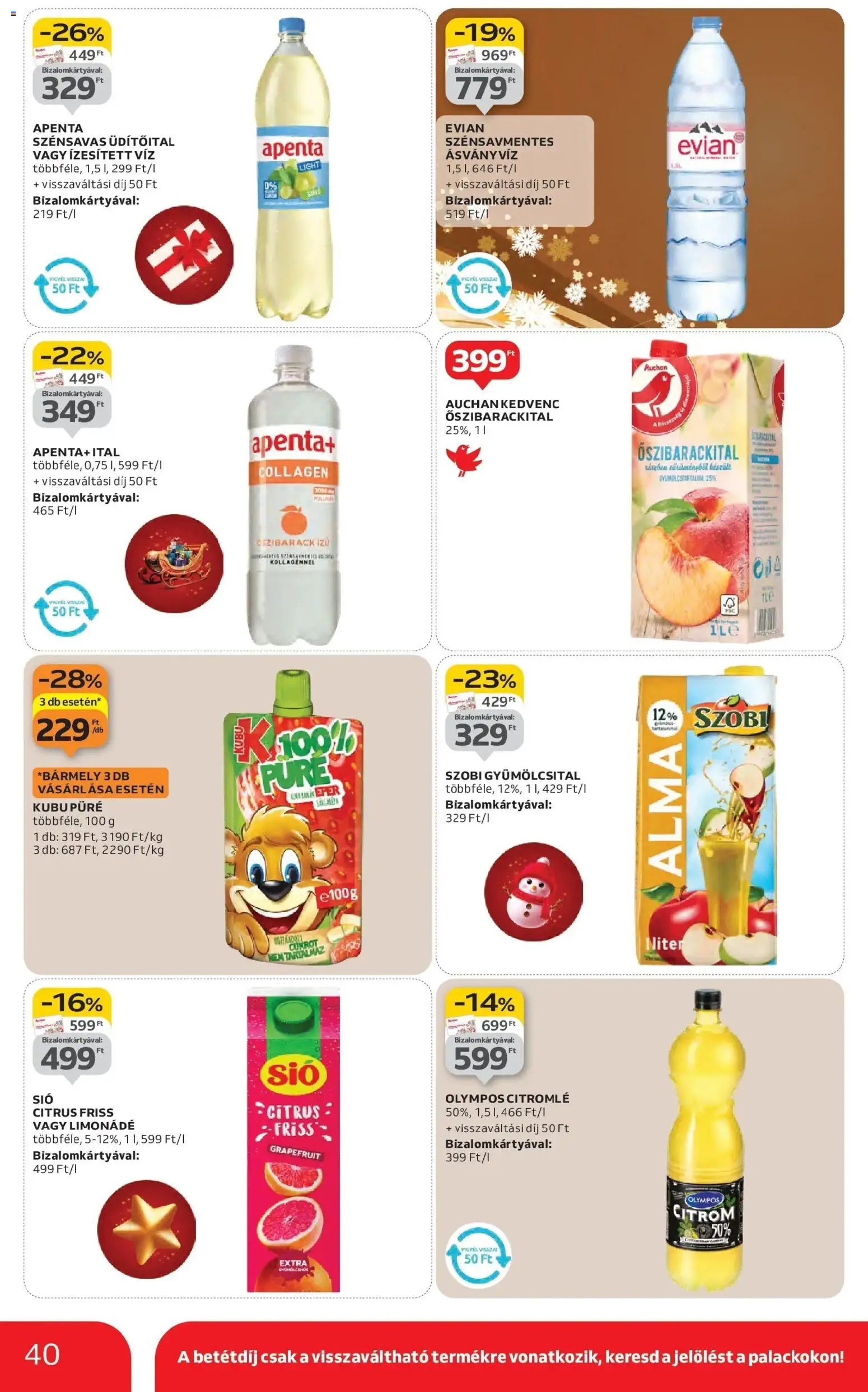 Auchan újság 2025.12.11. Szolnok Akciós újság Auchan (2025-12-11 - 2025-12-17)