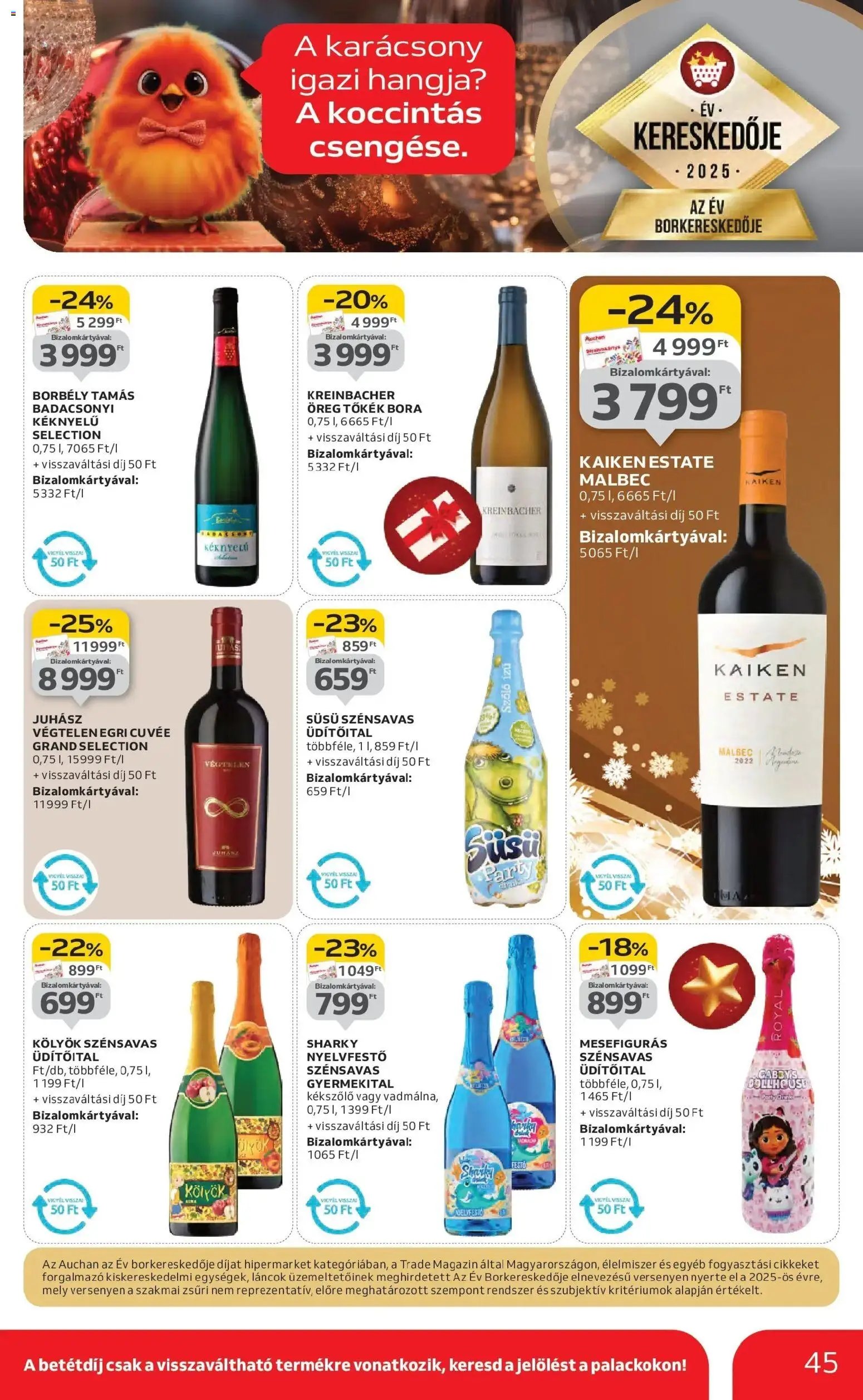 Auchan újság 2025.12.11. Szolnok Akciós újság Auchan (2025-12-11 - 2025-12-17)