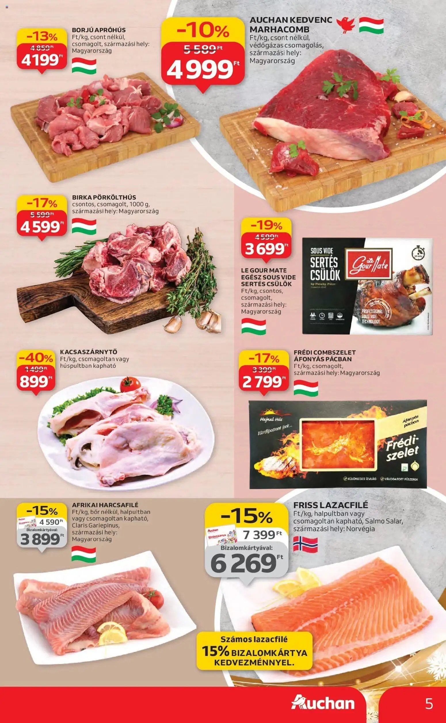 Auchan újság 2025.12.11. Szolnok Akciós újság Auchan (2025-12-11 - 2025-12-17)