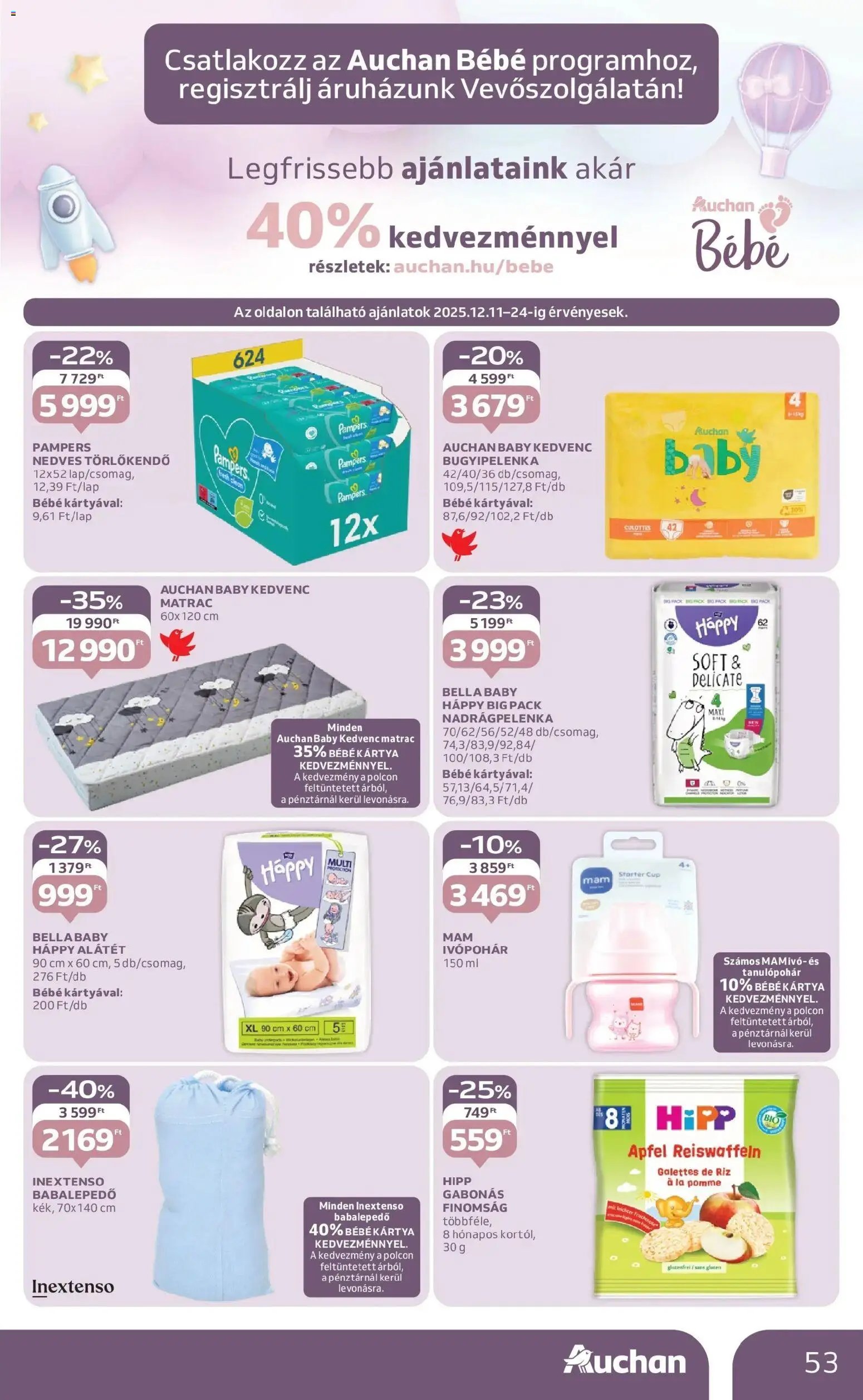 Auchan újság 2025.12.11. Szolnok Akciós újság Auchan (2025-12-11 - 2025-12-17)