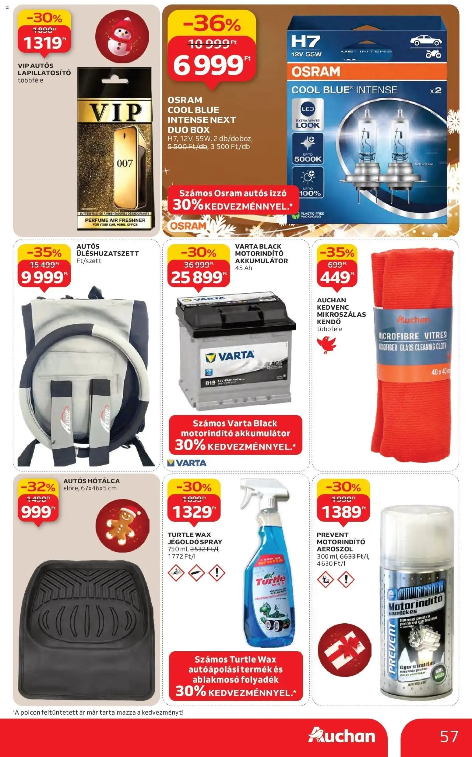 Auchan újság 2025.12.11. Szolnok Akciós újság Auchan (2025-12-11 - 2025-12-17)