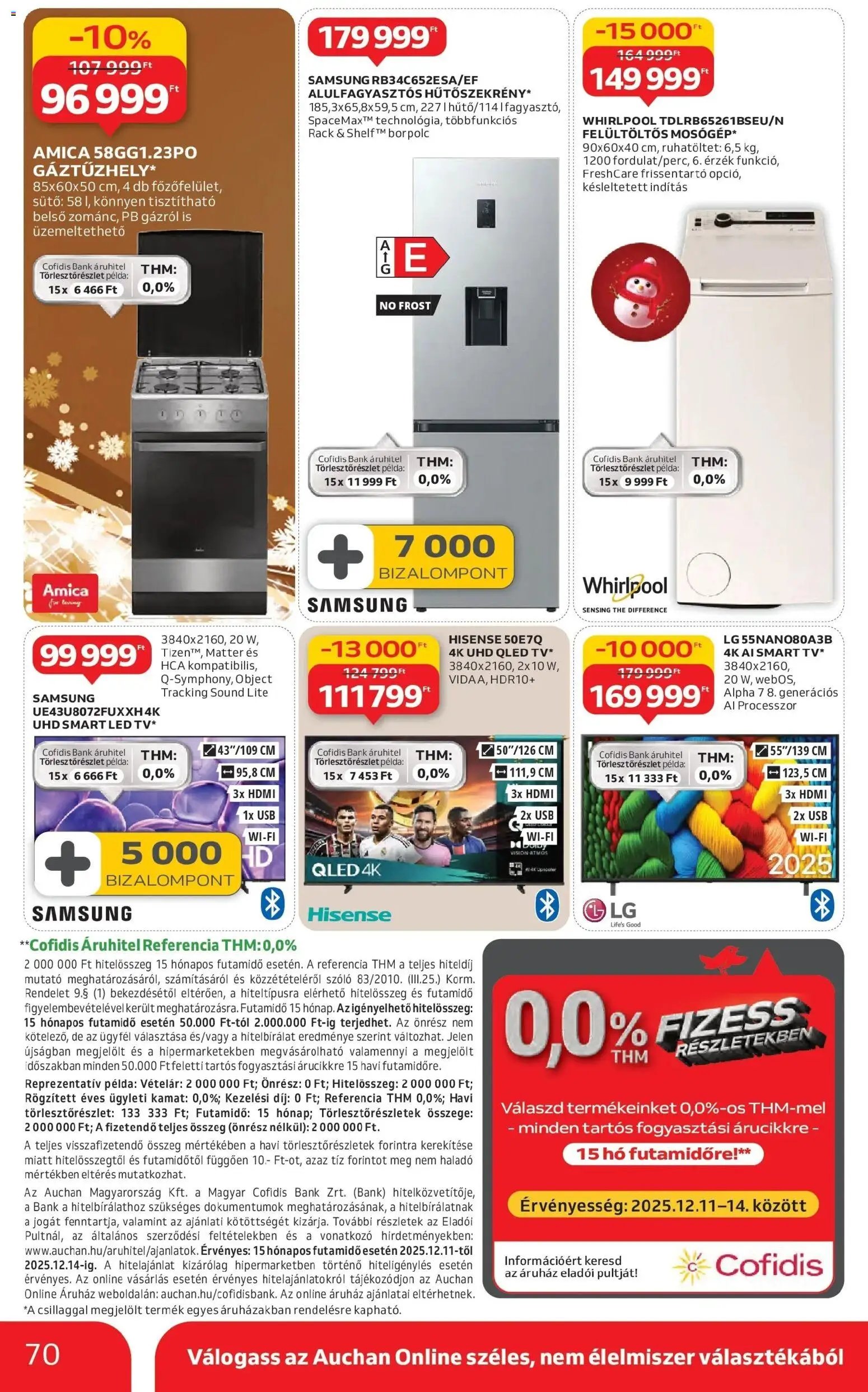 Auchan újság 2025.12.11. Szolnok Akciós újság Auchan (2025-12-11 - 2025-12-17)