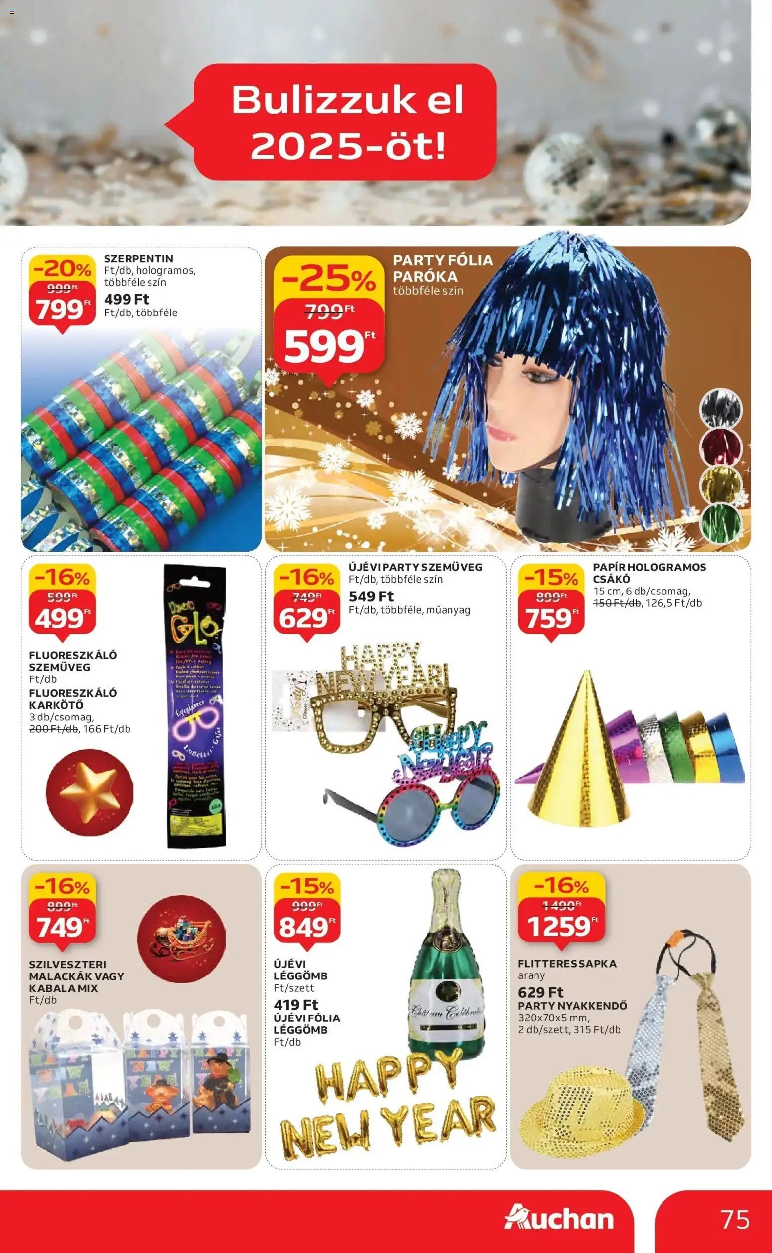 Auchan újság 2025.12.11. Szolnok Akciós újság Auchan (2025-12-11 - 2025-12-17)