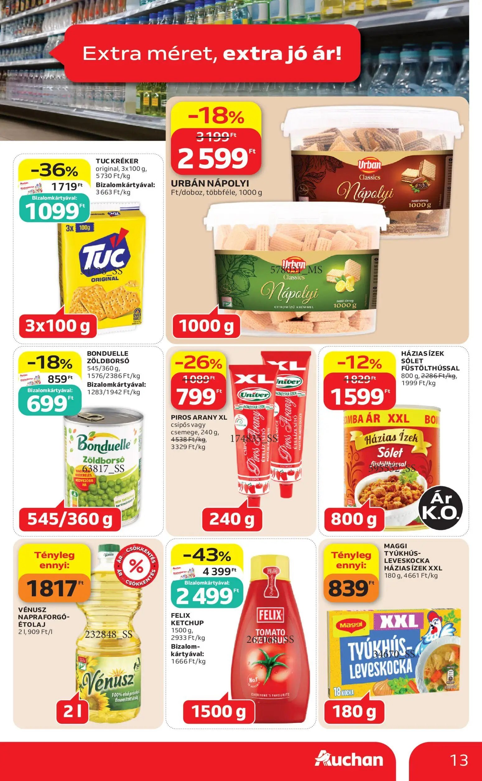 Auchan újság 2026.08.06. Auchan Mennyiségi kedvezmény ajánlataink