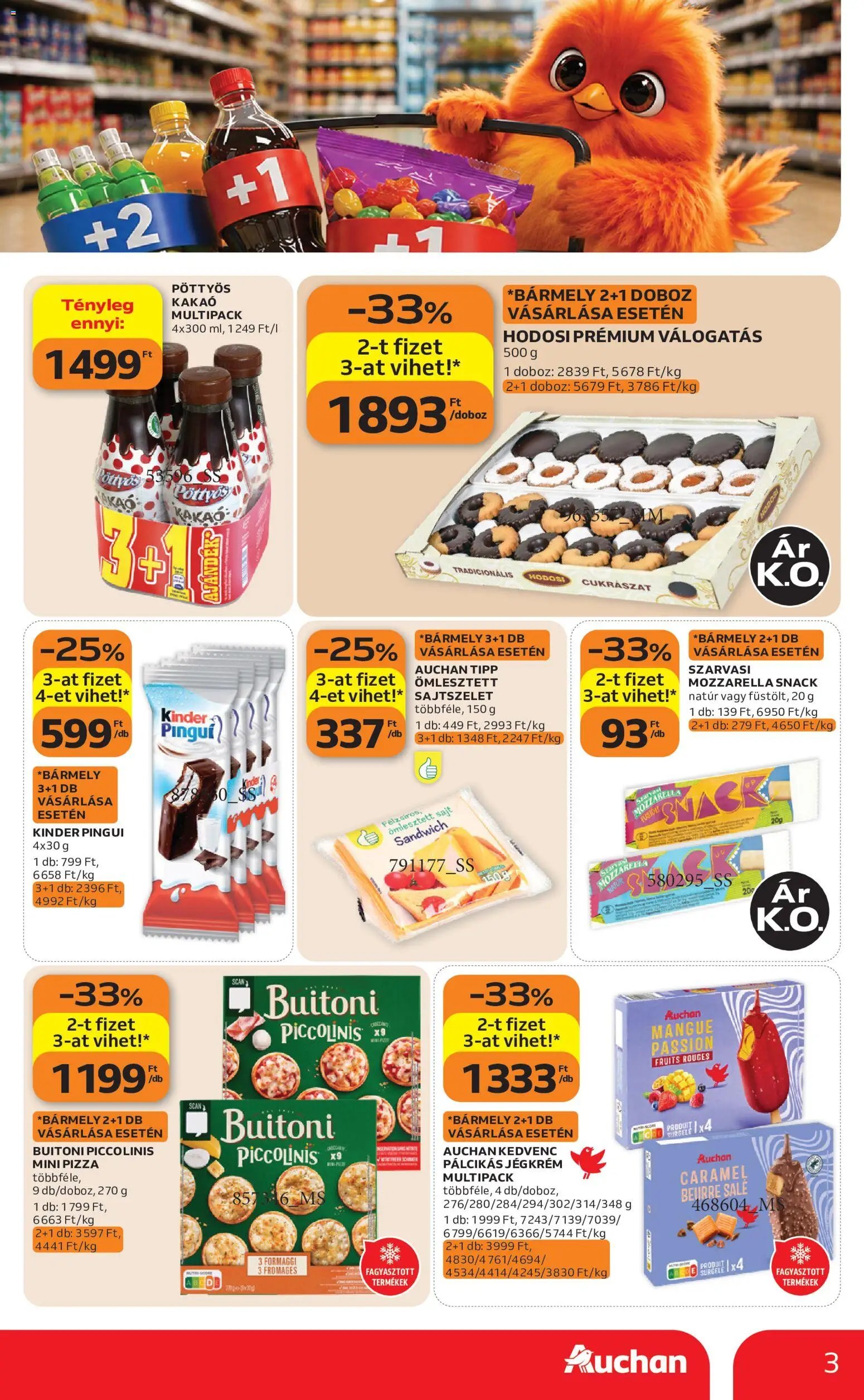 Auchan újság 2026.08.06. Auchan Mennyiségi kedvezmény ajánlataink